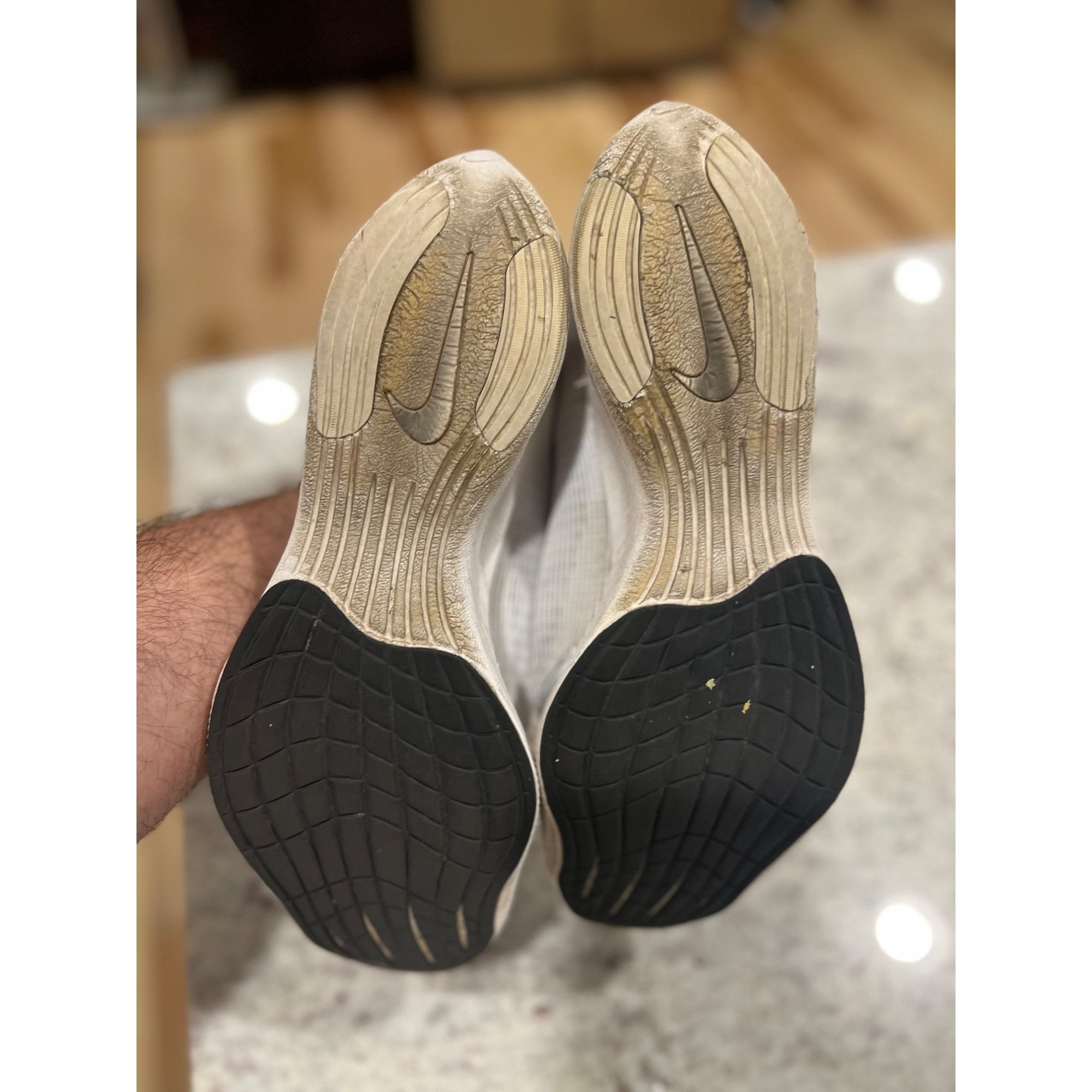 Nike Nike ZOOMX VAPORFLY NEXT% 2 'WHITE METALLIC SILVER' Shoes - Size US 8.5 / EU 41-42 - 6 Thumbnail