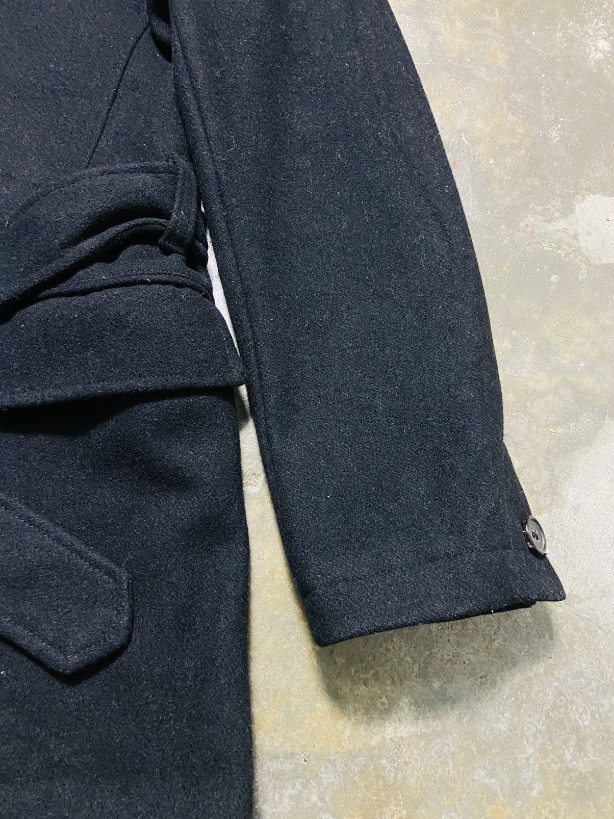Katharine Hamnett London Katharine Hamnett London Wool Jacket with Belt Size US L / EU 52-54 / 3 - 6 Thumbnail