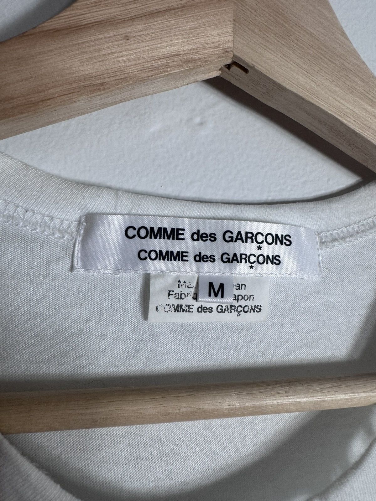 Comme des Garcons 2021 Comme des Garcons lace front tee Size US M / EU 48-50 / 2 - 2 Thumbnail