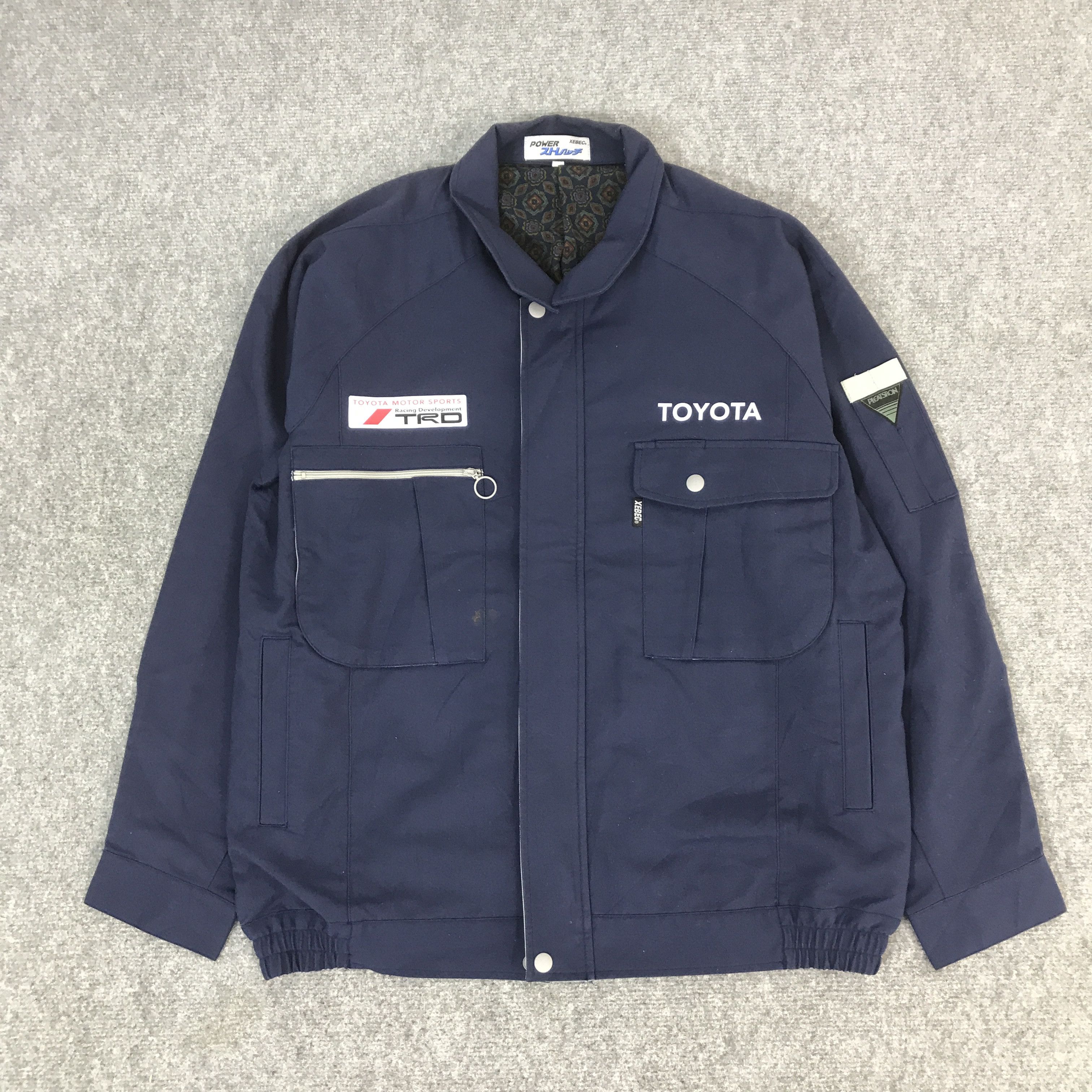 Japanese Brand TOYOTA TRD RACING MOTORSPORT CUSTOM JACKET Size US L / EU 52-54 / 3 - 2 Thumbnail