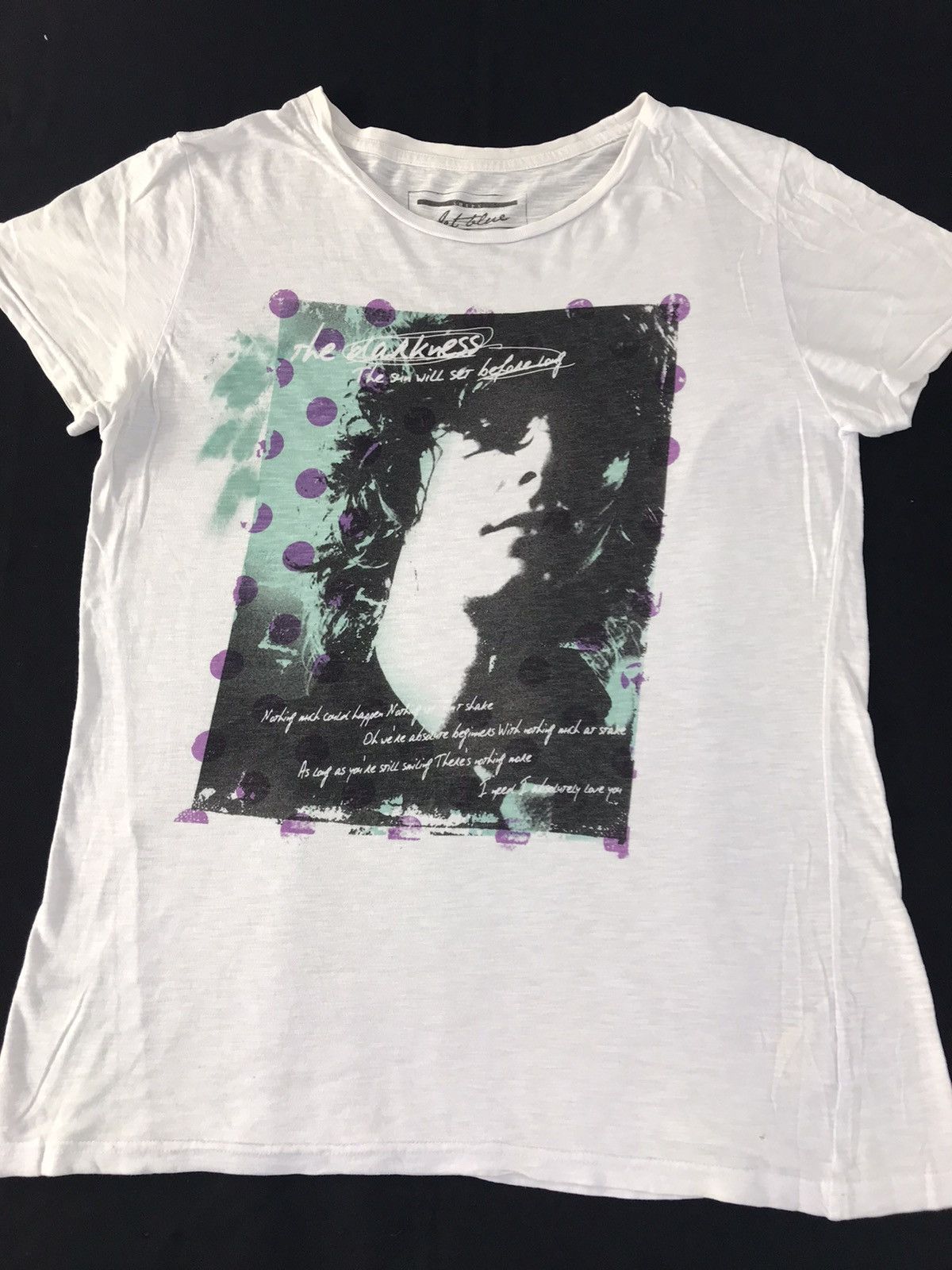 Japanese Brand Ships Jet Blue Big Rocker Logo Printed Tee Girl Youth Wear Size US M / EU 48-50 / 2 - 3 Thumbnail