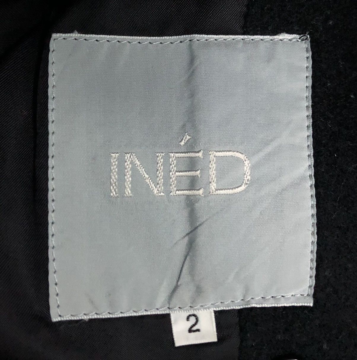 Yohji Yamamoto Vintage Ined By Yohji Yamamoto Coat Size L / US 10 / IT 46 - 10 Thumbnail