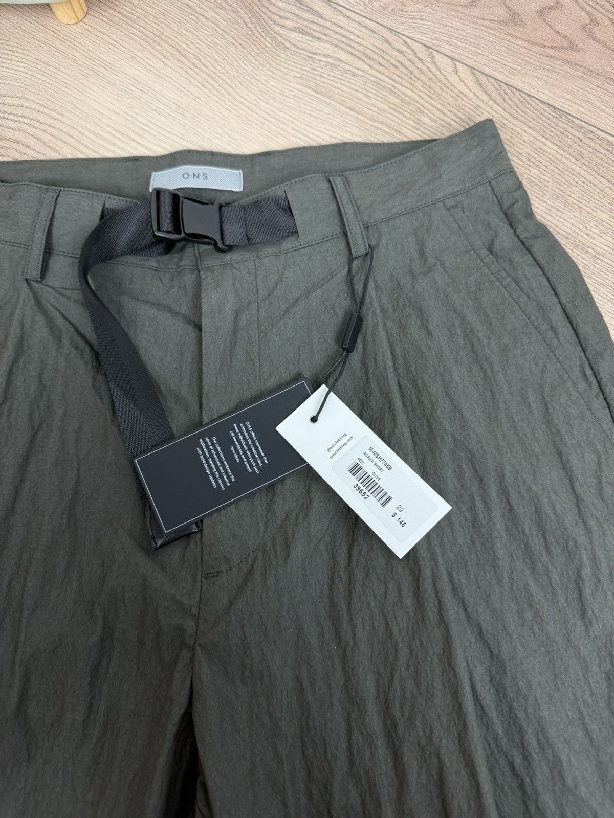 Japanese Brand ONS nylon baggy bermuda shorts Size US 29 - 7 Thumbnail