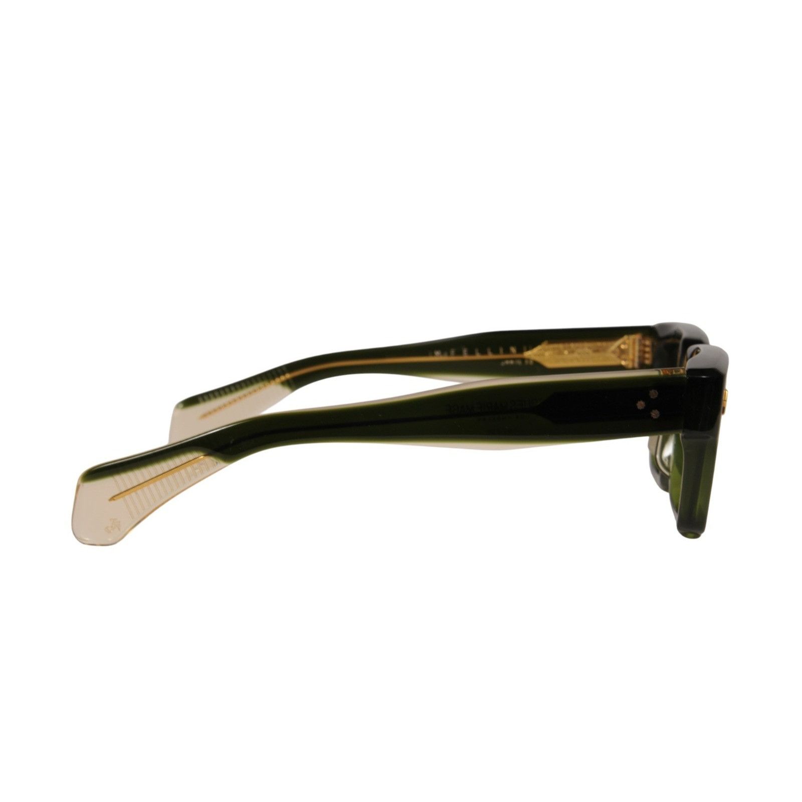Jacques Marie Mage Fellini Sunglasses Emerald Green Gold JMM Size ONE SIZE - 2 Thumbnail
