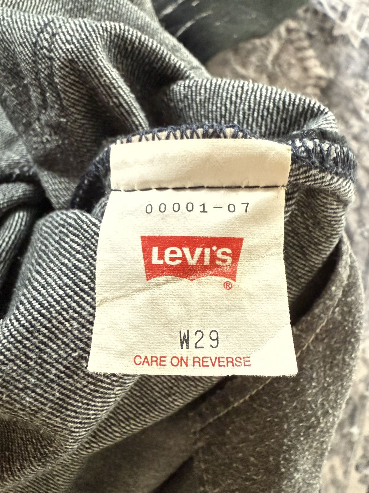 Levi's Vintage Levis Engineered Matrix Digital Rain Painted Jeans Size US 29 - 24 Thumbnail