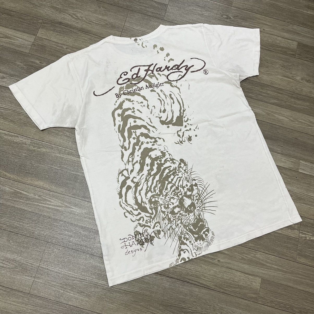 Christian Audigier × Ed Hardy Y2K Ed Hardy hy Christian Audigier Tiger Skull Tee Size US S / EU 44-46 / 1 - 12 Thumbnail