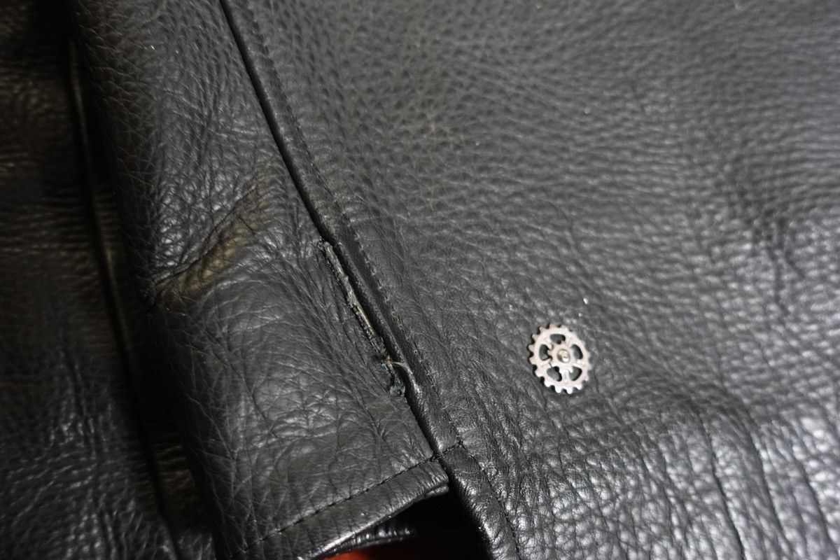 Japanese Brand × Kadoya × Vintage Kadoya Black Star Battle Leather Jacket Size US M / EU 48-50 / 2 - 10 Thumbnail