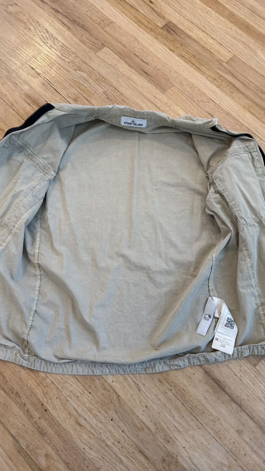 Stone Island Stone Island Beige Overshirt Size US S / EU 44-46 / 1 - 8 Thumbnail