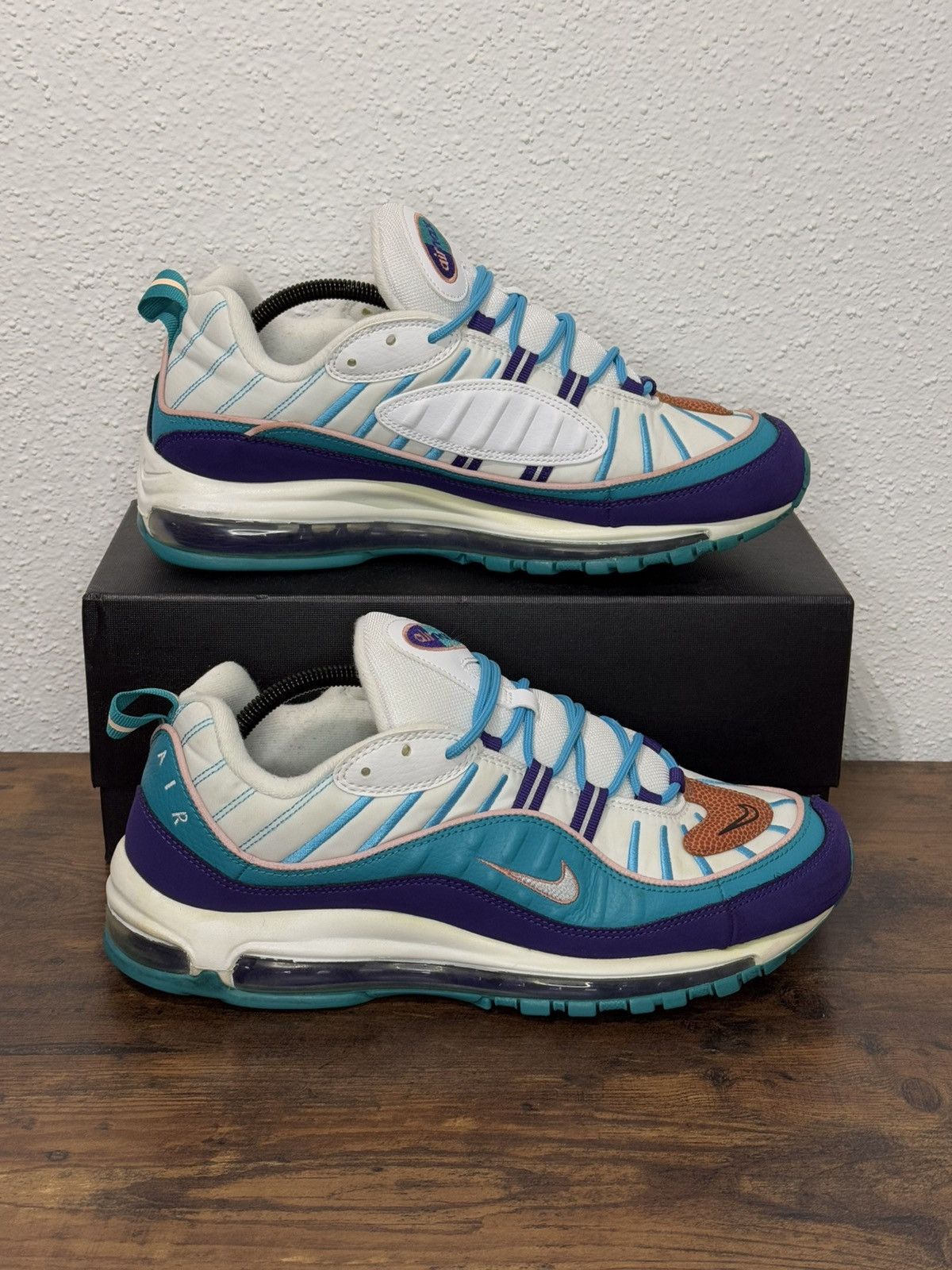 Nike Nike Air Max 98 Hornets size 10.5 Size US 10.5 / EU 43-44 - 6 Thumbnail