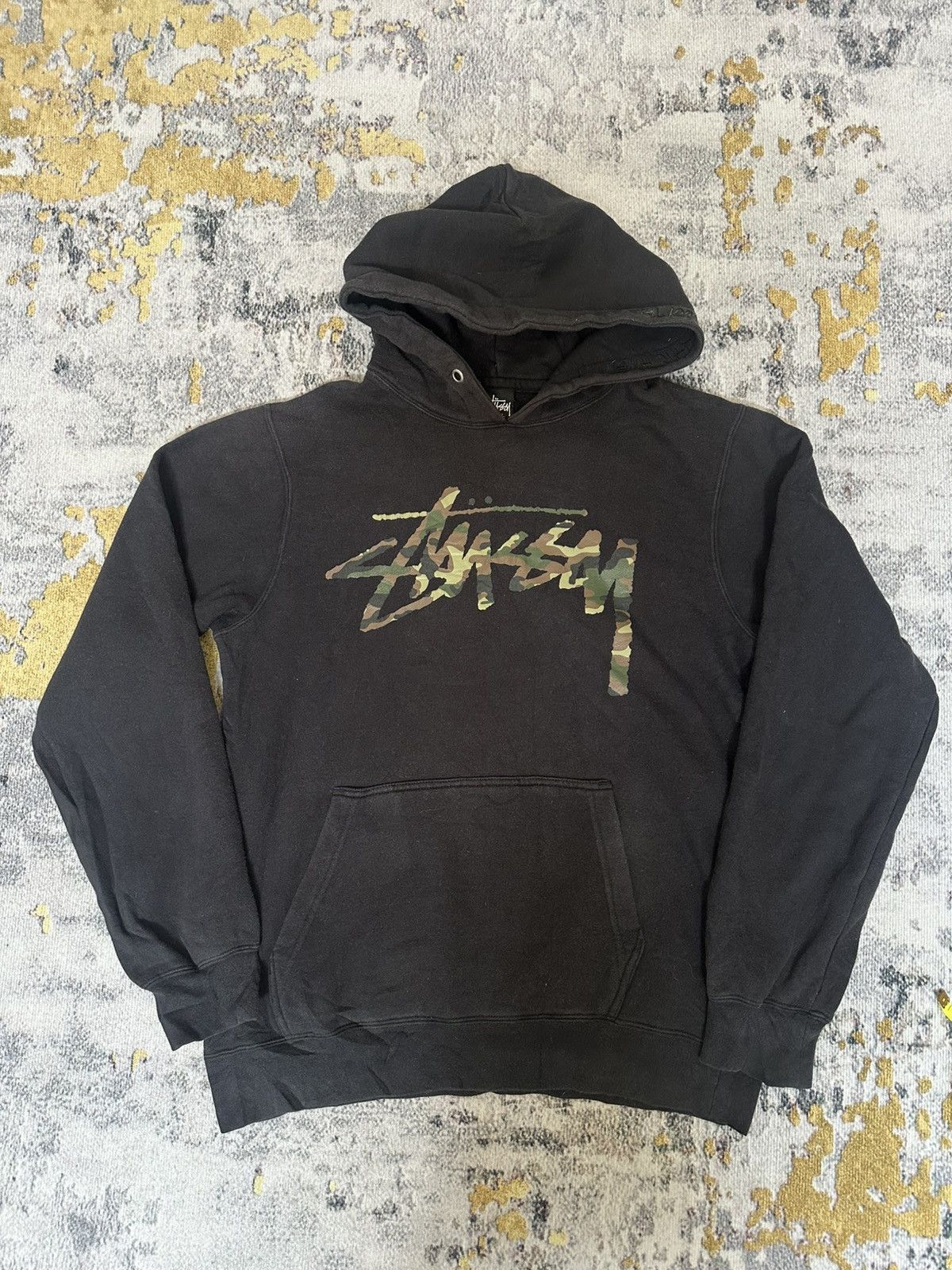 Stussy Vintage 90s Stussy Japan Camouflage Logo Design Size US S / EU 44-46 / 1 - 1 Thumbnail