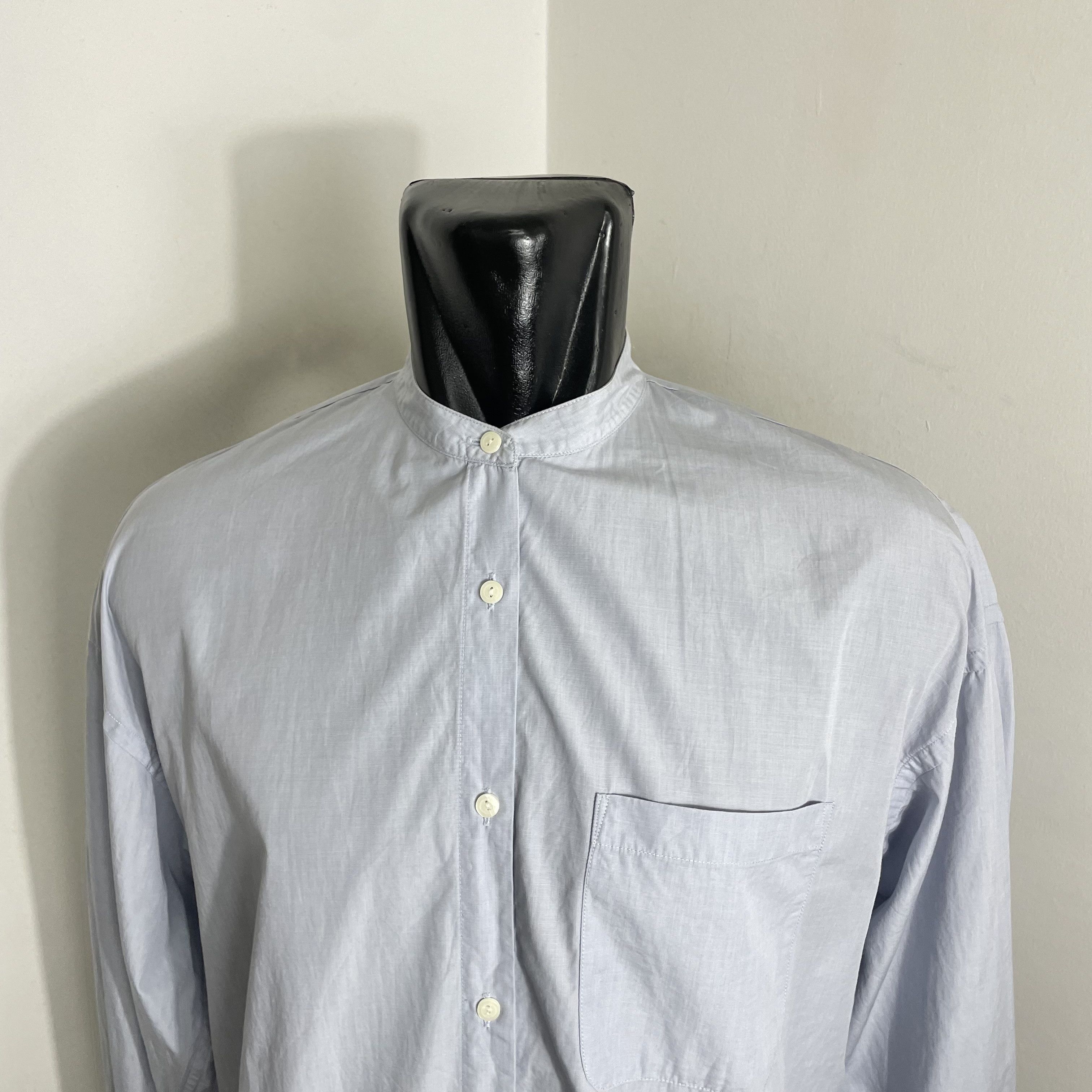 Japanese Brand × Uniqlo ⭐️SALE⭐️ [XL] UNIQLO MANDARIN COLLAR SHIRT Size XL / US 12-14 / IT 48-50 - 2 Thumbnail