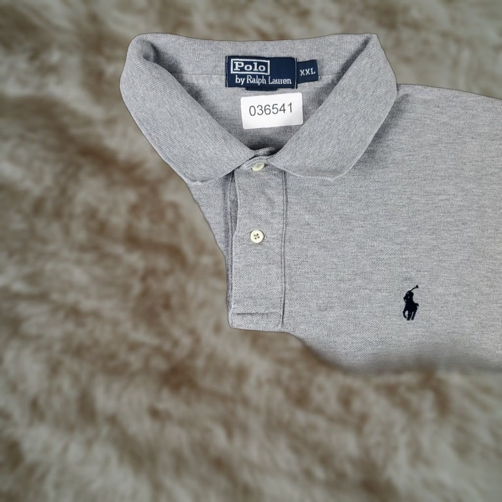 Ralph Lauren Ralph Lauren Polo Shirt Mens 2XL Gray Pony Short Sleeve Casual Polo Shirt Adult 2XL Gray Mens Polo 2XL Ralph Lauren Size US XXL / EU 58 / 5 - 1 Thumbnail