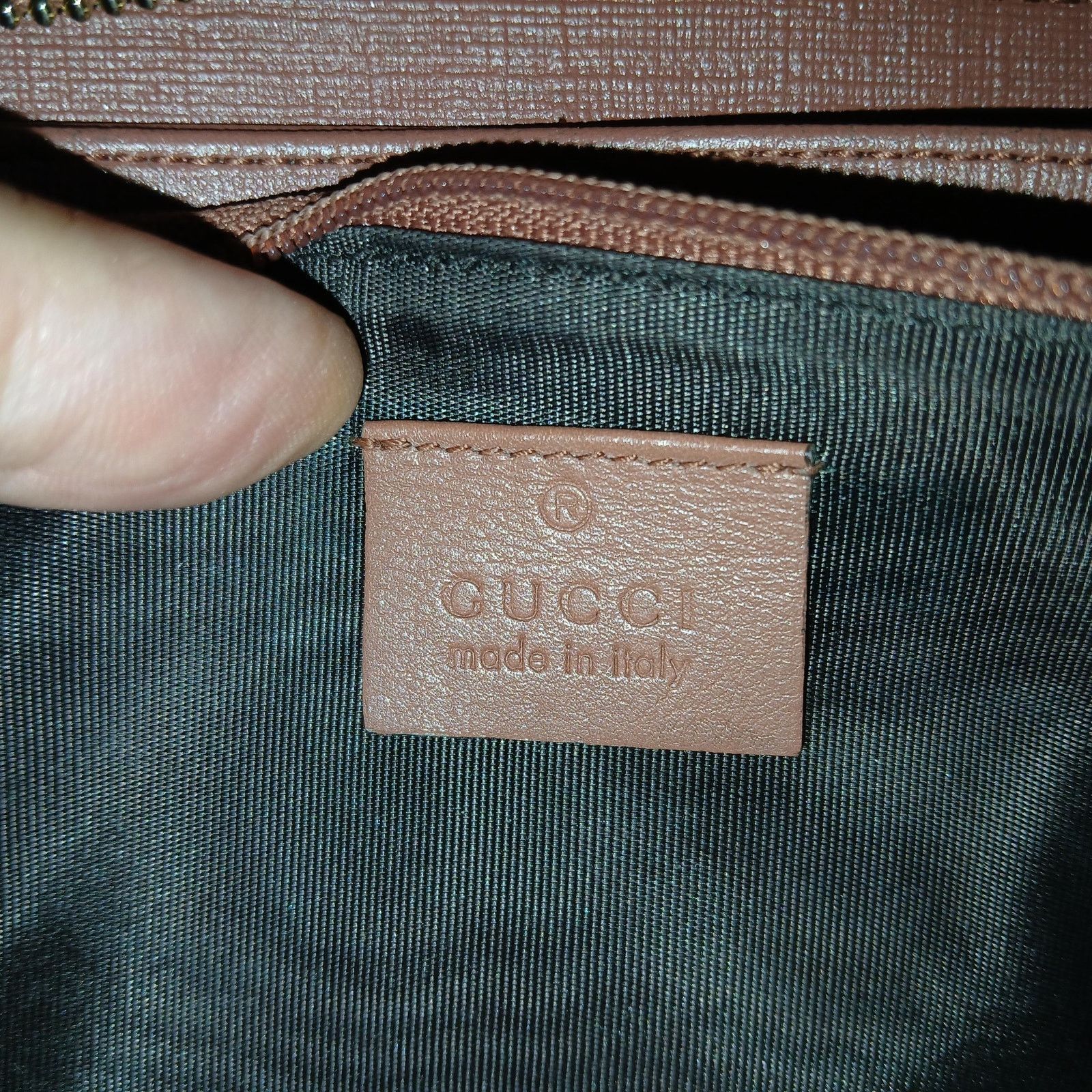 Gucci Gucci Micro GG Star Supreme Coated Canvas Zip Around Wallet Size ONE SIZE - 3 Thumbnail