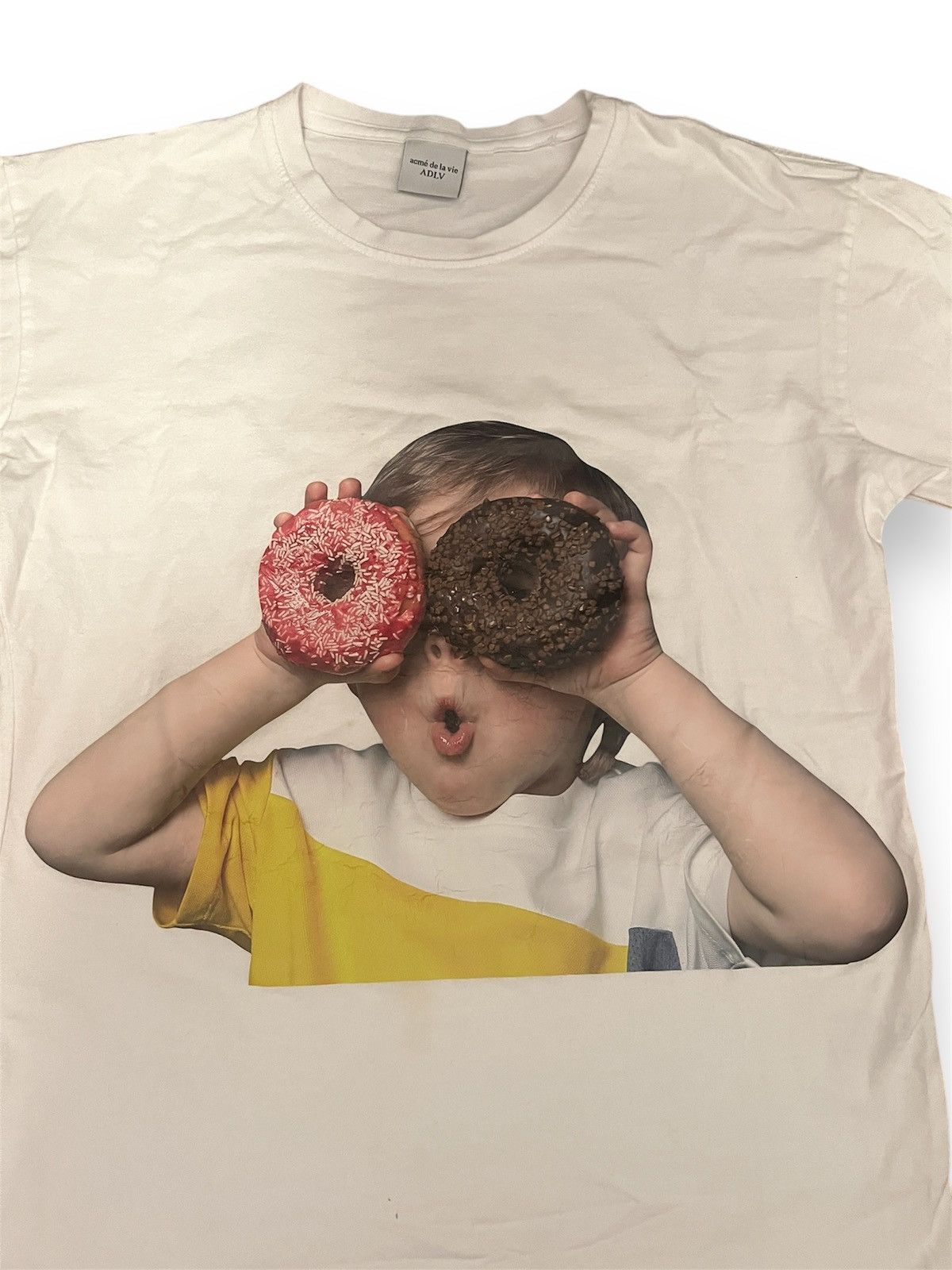 Designer × Japanese Brand Acme De La Vie Classic Donut T shirt Size US M / EU 48-50 / 2 - 2 Thumbnail