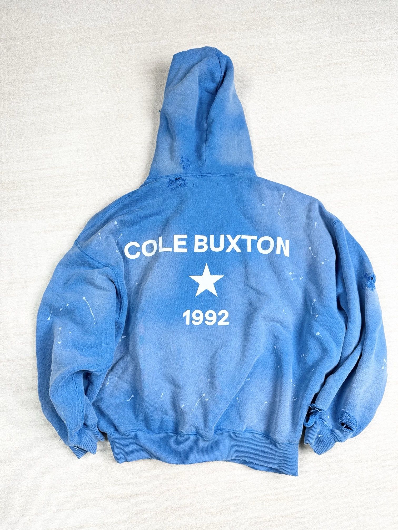 Cole Buxton distressed hoodie S Size US S / EU 44-46 / 1 - 2 Thumbnail
