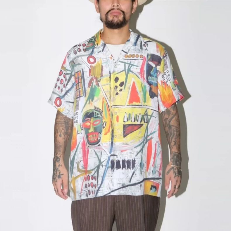 Wacko Maria Wacko Maria Short Sleeve shirt Hawaiian shirt 2503-Nextarro Size US M / EU 48-50 / 2 - 2 Thumbnail