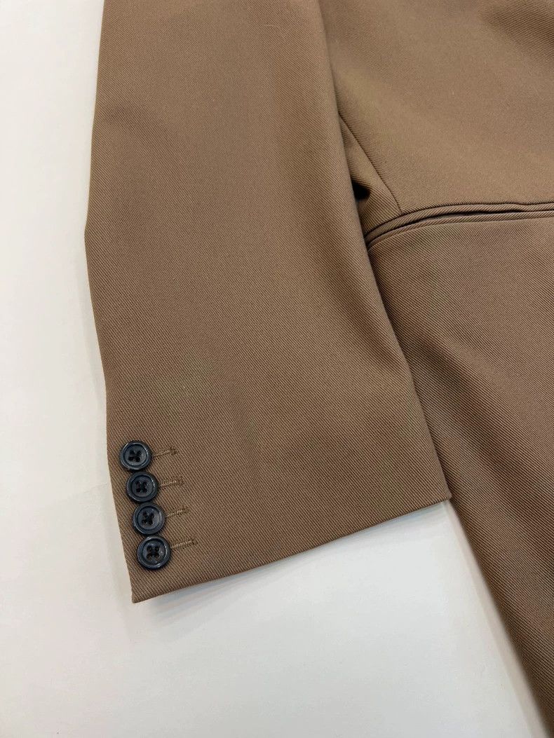 Dries Van Noten Dries van noten Single breasted khaki suit jacket 2502-Next Size US M / EU 48-50 / 2 - 2 Thumbnail