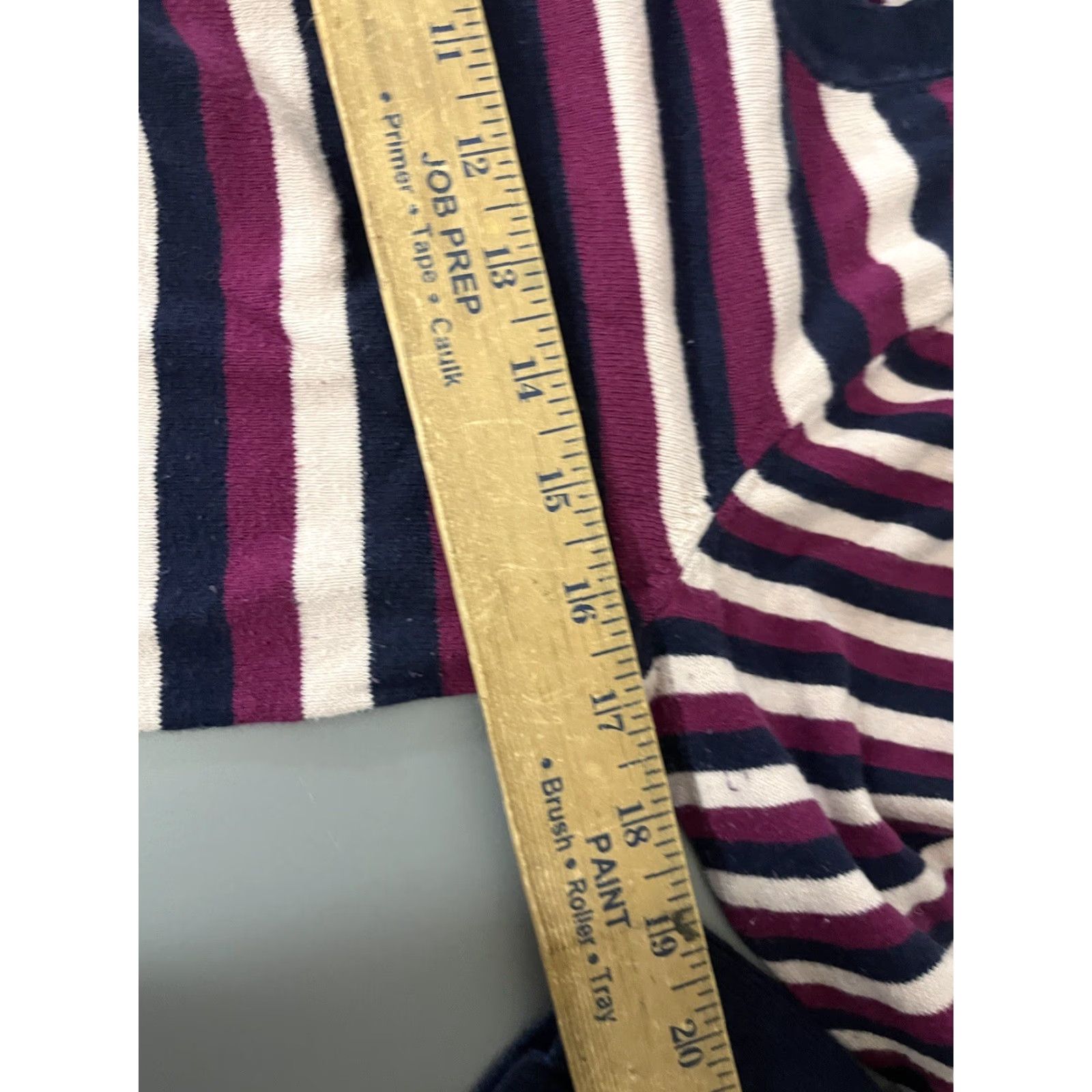 Gap GAP Women Sweater Crew Neck Multicolor Stripe Raglan Sleeve Knit Pullover Size S Size S / US 4 / IT 40 - 5 Thumbnail