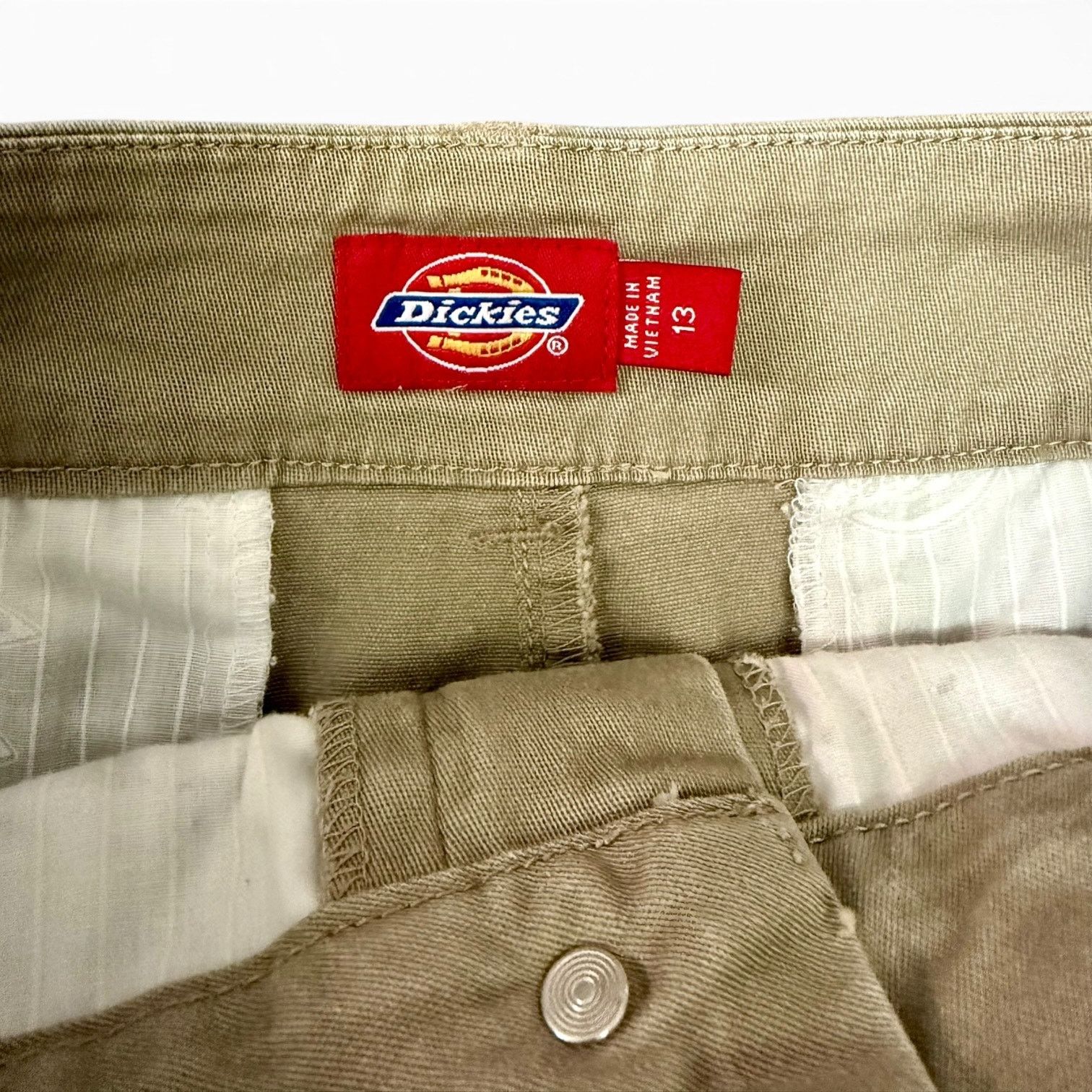 Dickies Dickies Khaki Skirt Womens 10 / Juniors 13 | Casual Uniform Size 32" / US 10 / IT 46 - 7 Thumbnail