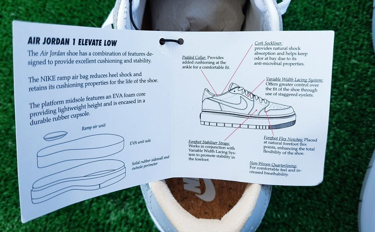 Jordan Brand × Nike Shoes Air Jordan 1 Elevate Low Size US 12 / IT 42 - 7 Thumbnail