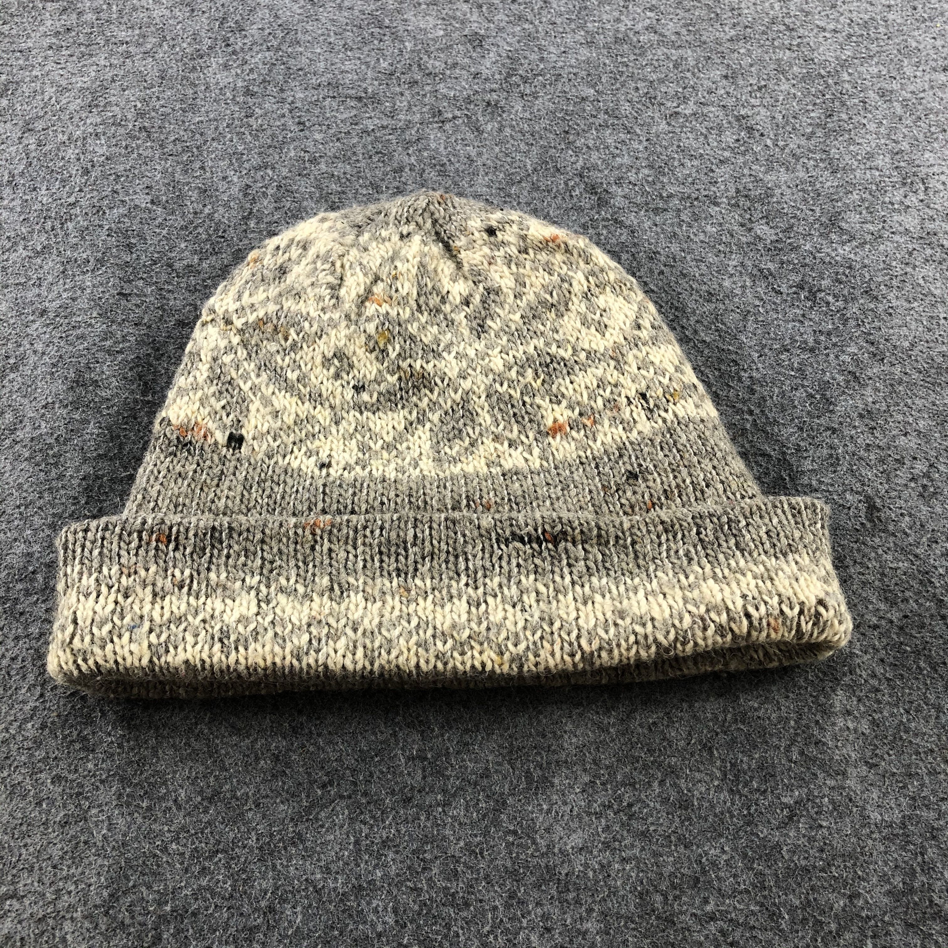 Vintage Unknown Fair Isle Wool Beanie Snowcap Snow Hat B484 Size ONE SIZE - 3 Thumbnail