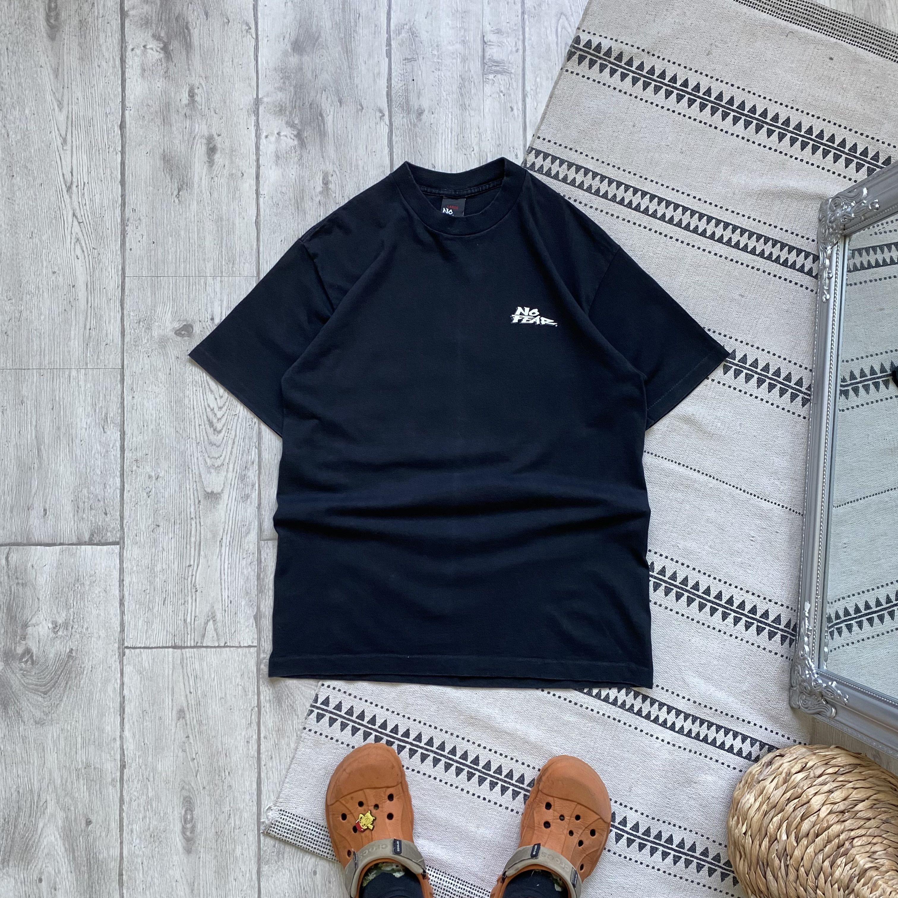 No Fear Vintage 90s No Fear Tee big logo Made in USA Surf Skater Size US M / EU 48-50 / 2 - 2 Thumbnail