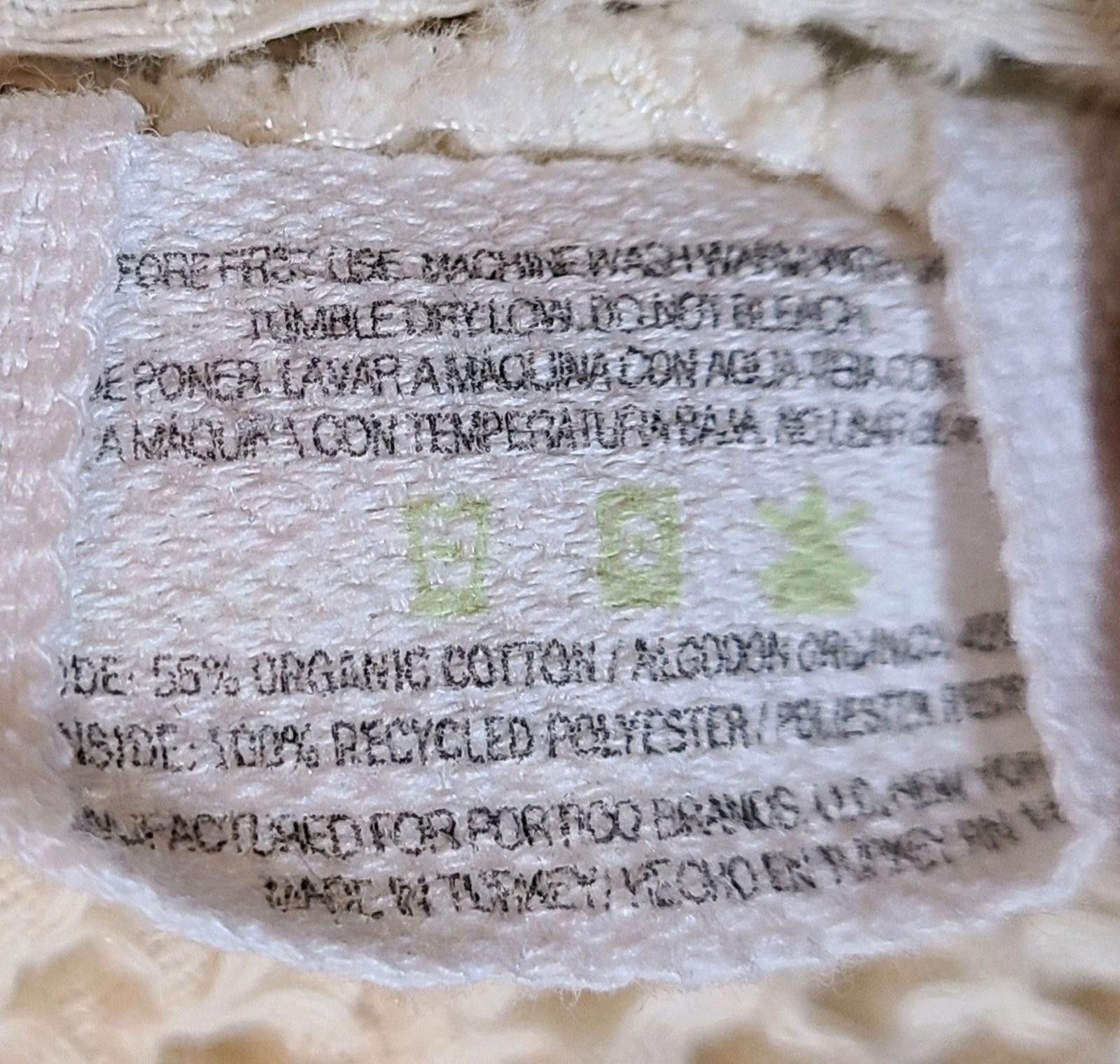 Designer Under The Canopy Organic Cotton Waffle Robe One Size Spa Size ONE SIZE - 9 Thumbnail