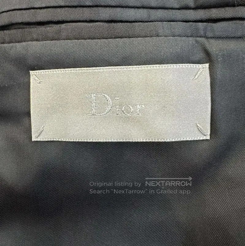 Dior Dior XS Navy Silk Men's Vest . Size US XS / EU 42 / 0 - 5 Thumbnail