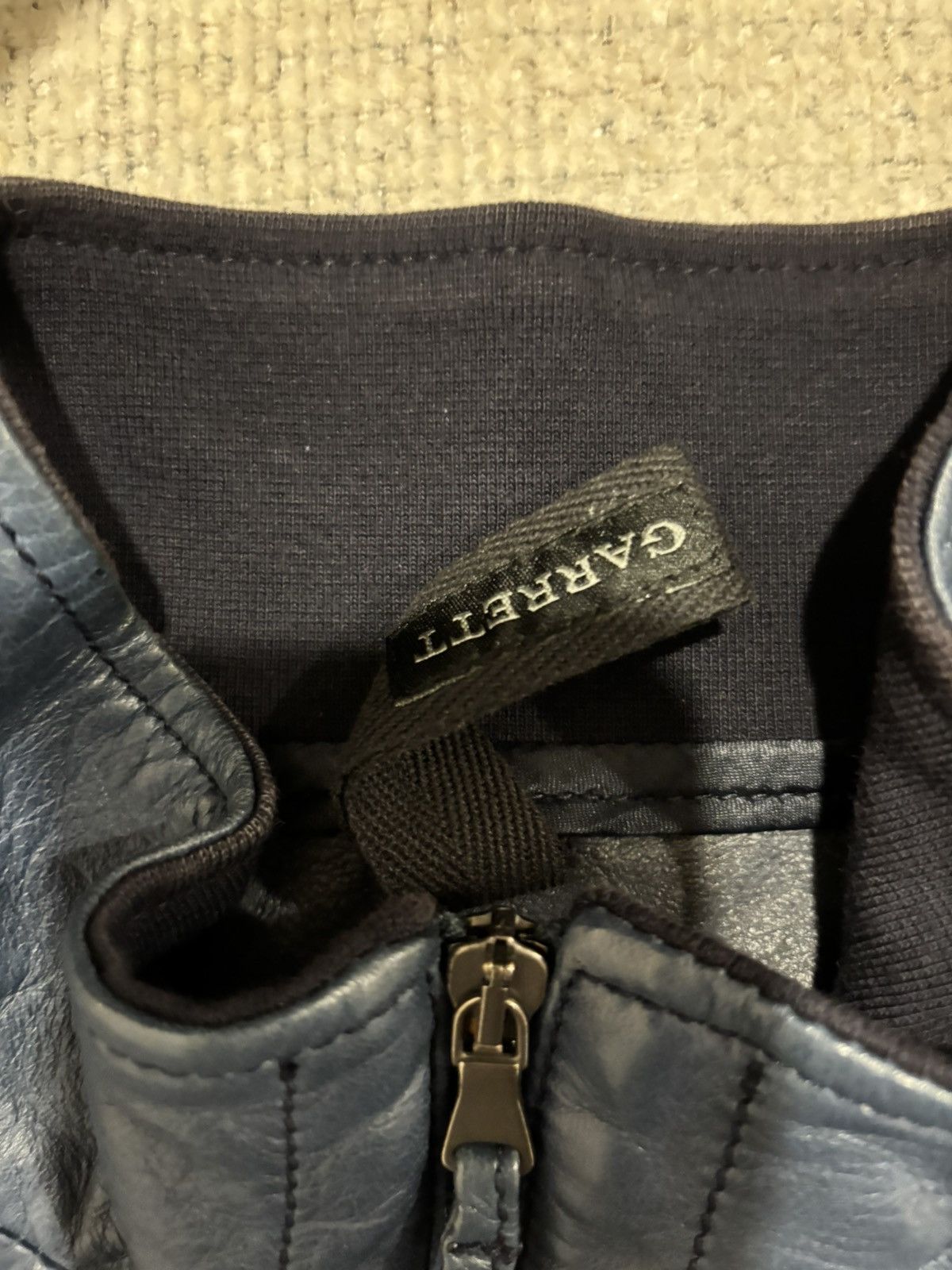 Other Garrett Navy Blue Bomber Jacket Size US S / EU 44-46 / 1 - 2 Thumbnail