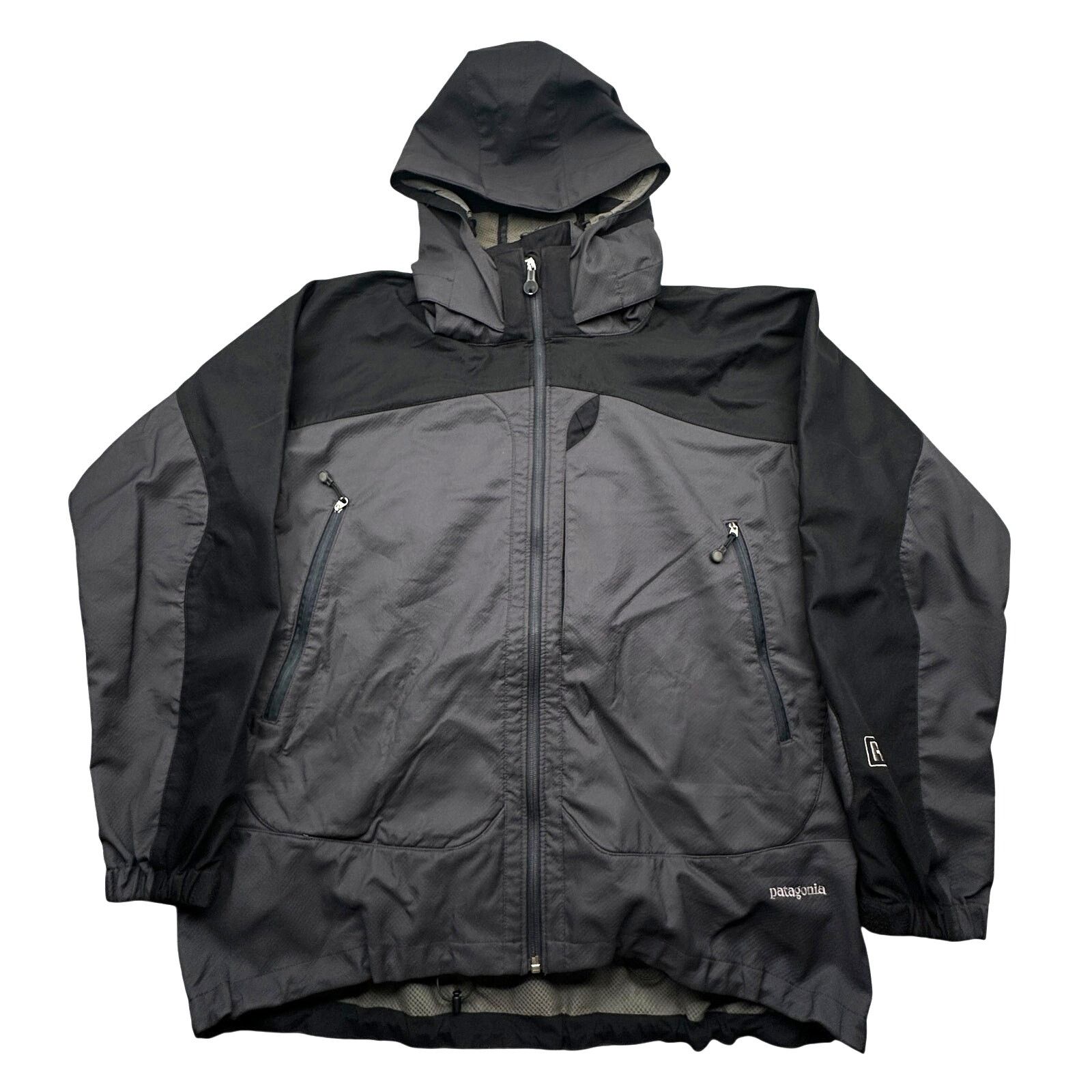 Patagonia Vintage Patagonia 83720 White Smoke Jacket Mens XL Hooded Size US XL / EU 56 / 4 - 1 Thumbnail