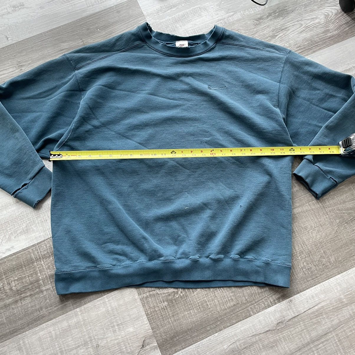 Nike × Vintage Vintage 90s Nike Mini Swoosh Sweatshirt Size US XL / EU 56 / 4 - 10 Thumbnail