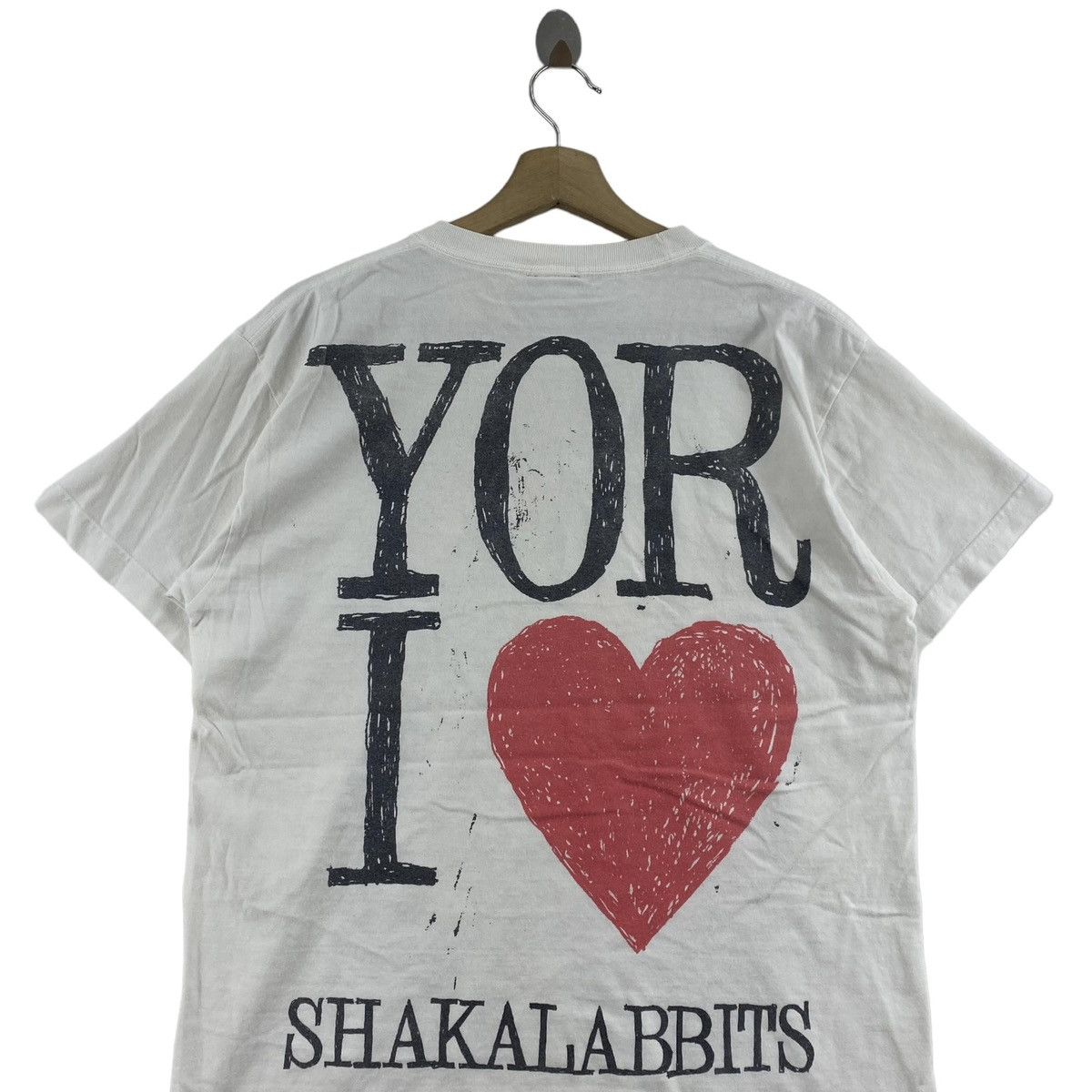 Japanese Brand RNA Inc. x SHAKALABBITS Japanese Band Print Design White Size US M / EU 48-50 / 2 - 4 Thumbnail