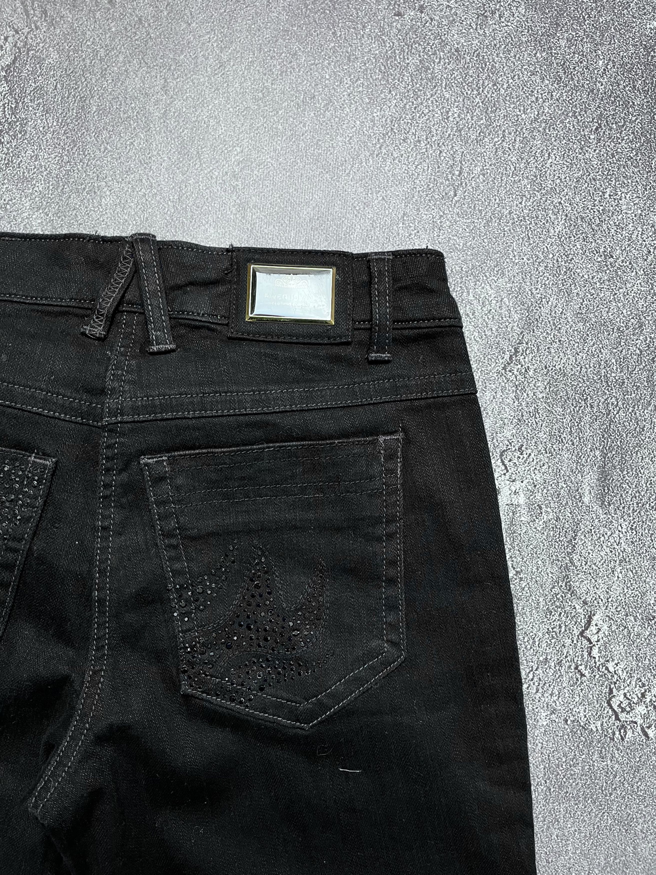River Island Vintage Jeans River Island Bootcut Flared Y2K Womens 36 Size 36" / US 14 / IT 50 - 3 Thumbnail