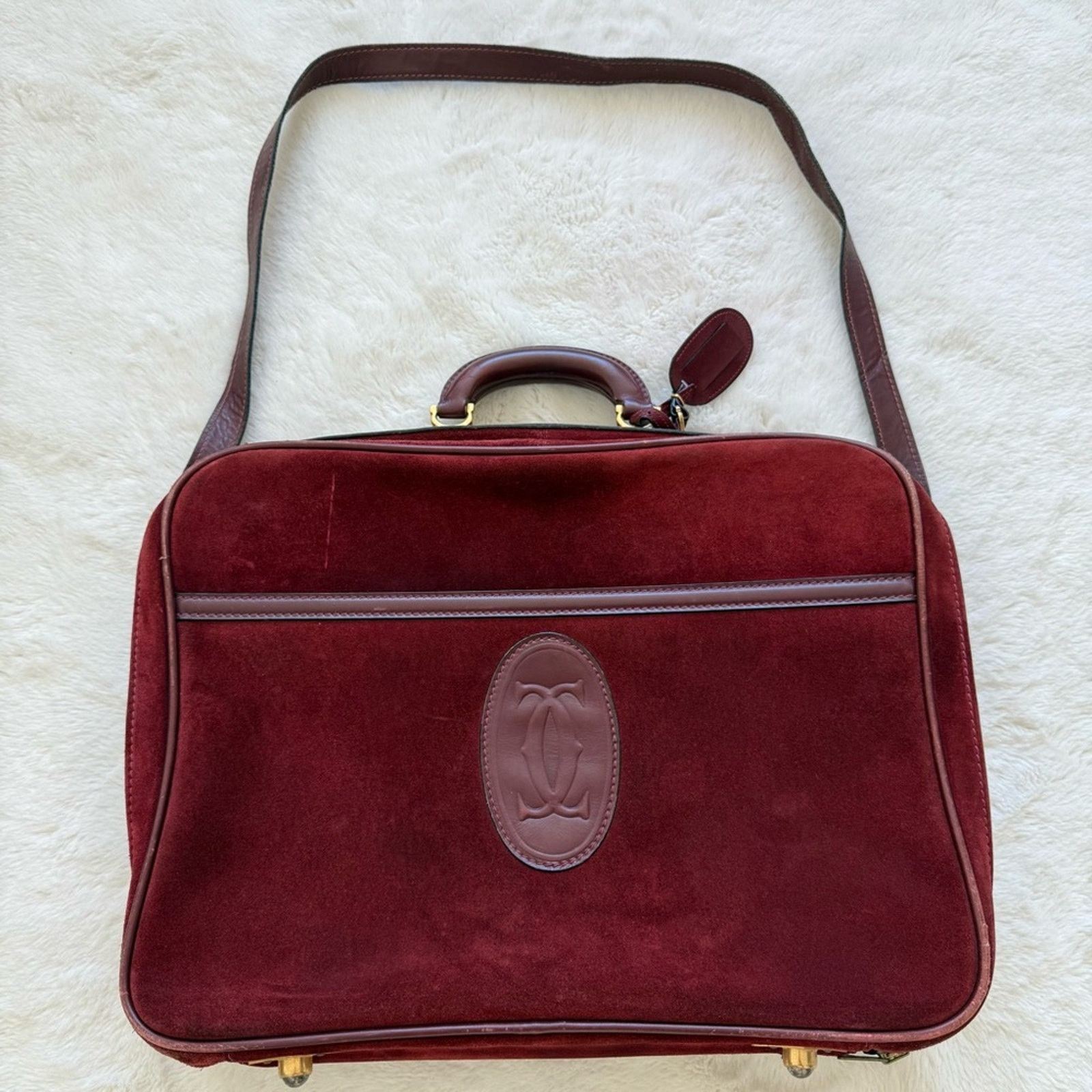 Cartier Cartier Vintage Must Trunk Travel Shoulder Bag Authentic Size ONE SIZE - 1 Thumbnail