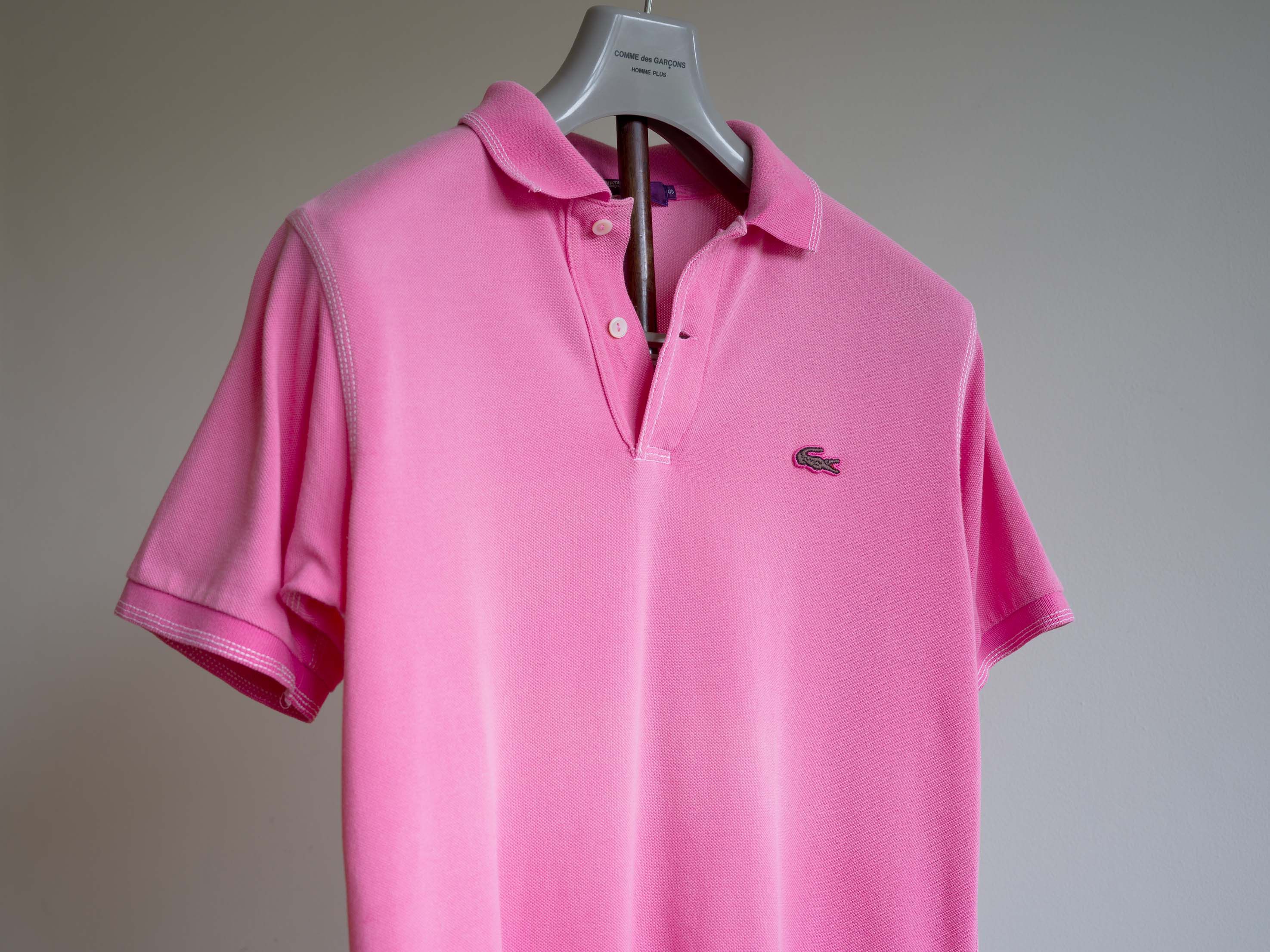 Junya Watanabe × Lacoste SS2006 JUNYA WATANABE MAN x LACOSTE RECONSTRUCTED POLO SHIRT Size US S / EU 44-46 / 1 - 4 Thumbnail