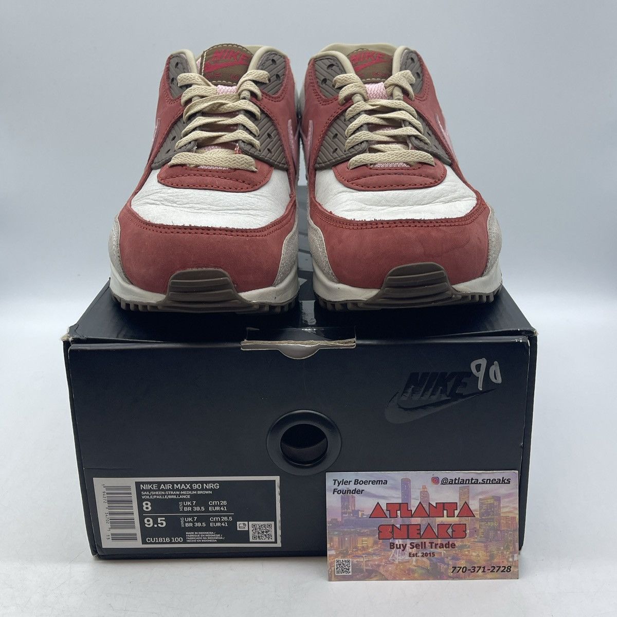 Nike DQM x air max 90 bacon Size US 8 / EU 41 - 2 Thumbnail