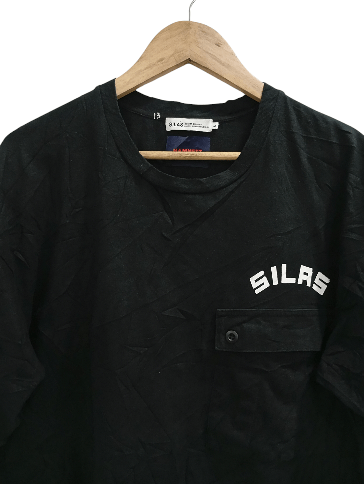 Katharine Hamnett London × Silas 🔥🔥Silas x Hamnett Graphic Pocket T-Shirt Size US L / EU 52-54 / 3 - 18 Thumbnail