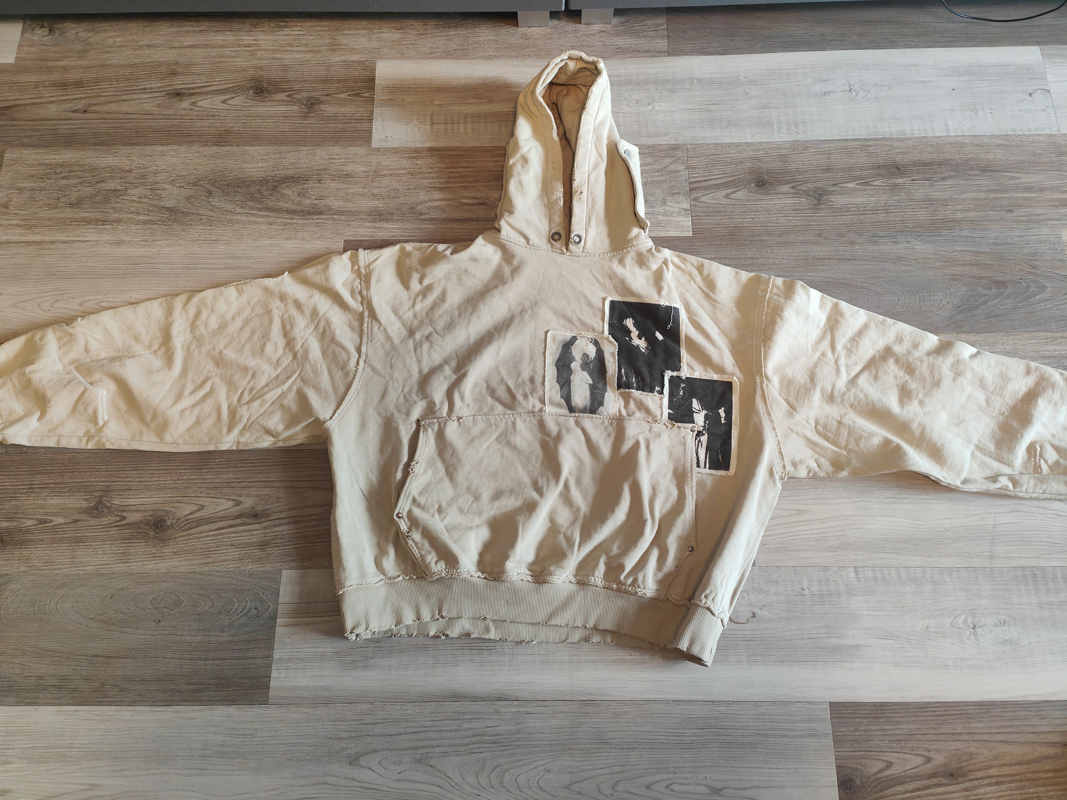 SHINE LUXURY Shine luxury Guantanamo Distressed hoodie Size US XXL / EU 58 / 5 - 1 Thumbnail