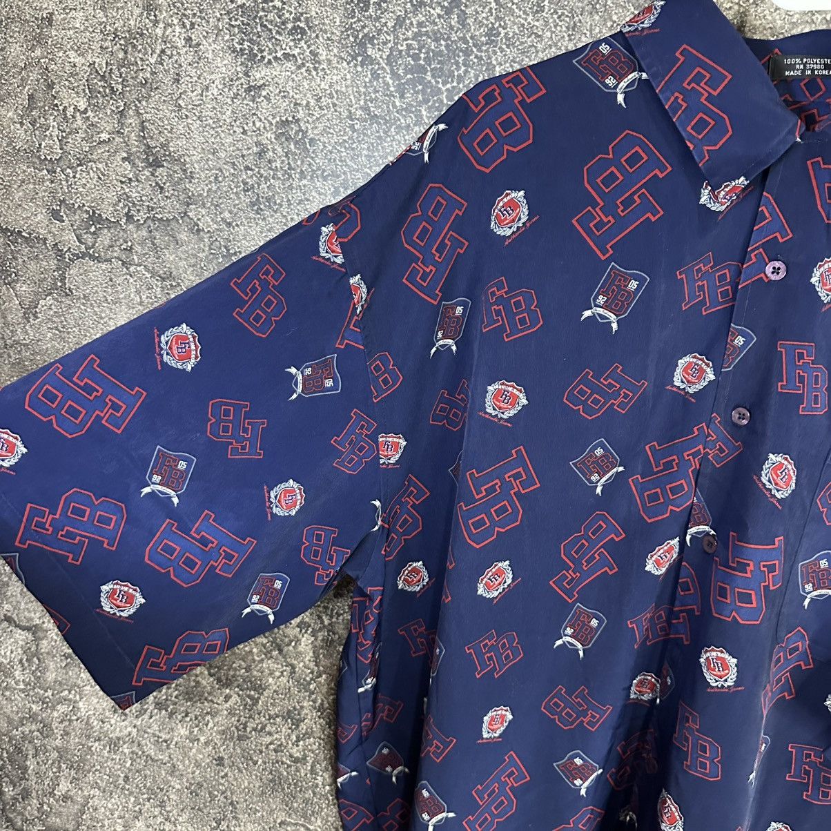 Fubu Vintage Rare Fubu Rap Monogram Shirt Size US XXL / EU 58 / 5 - 7 Thumbnail