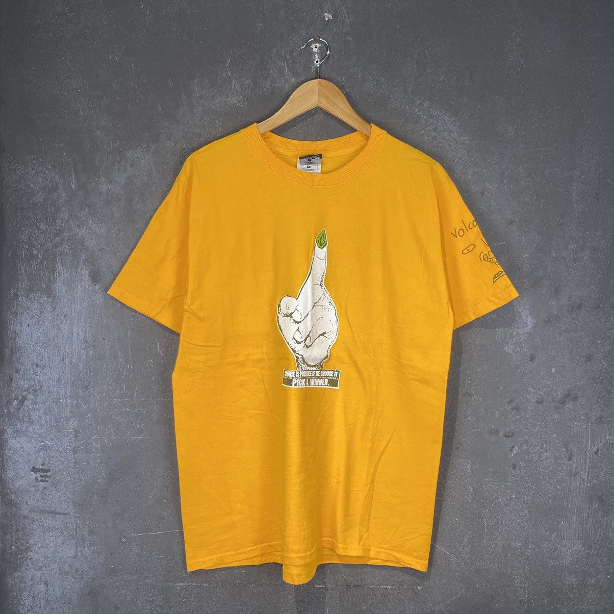 Shorty's Skateboards × Vintage × Volcom Rare y2k Volcom Skateboard Tee Size US L / EU 52-54 / 3 - 1 Thumbnail