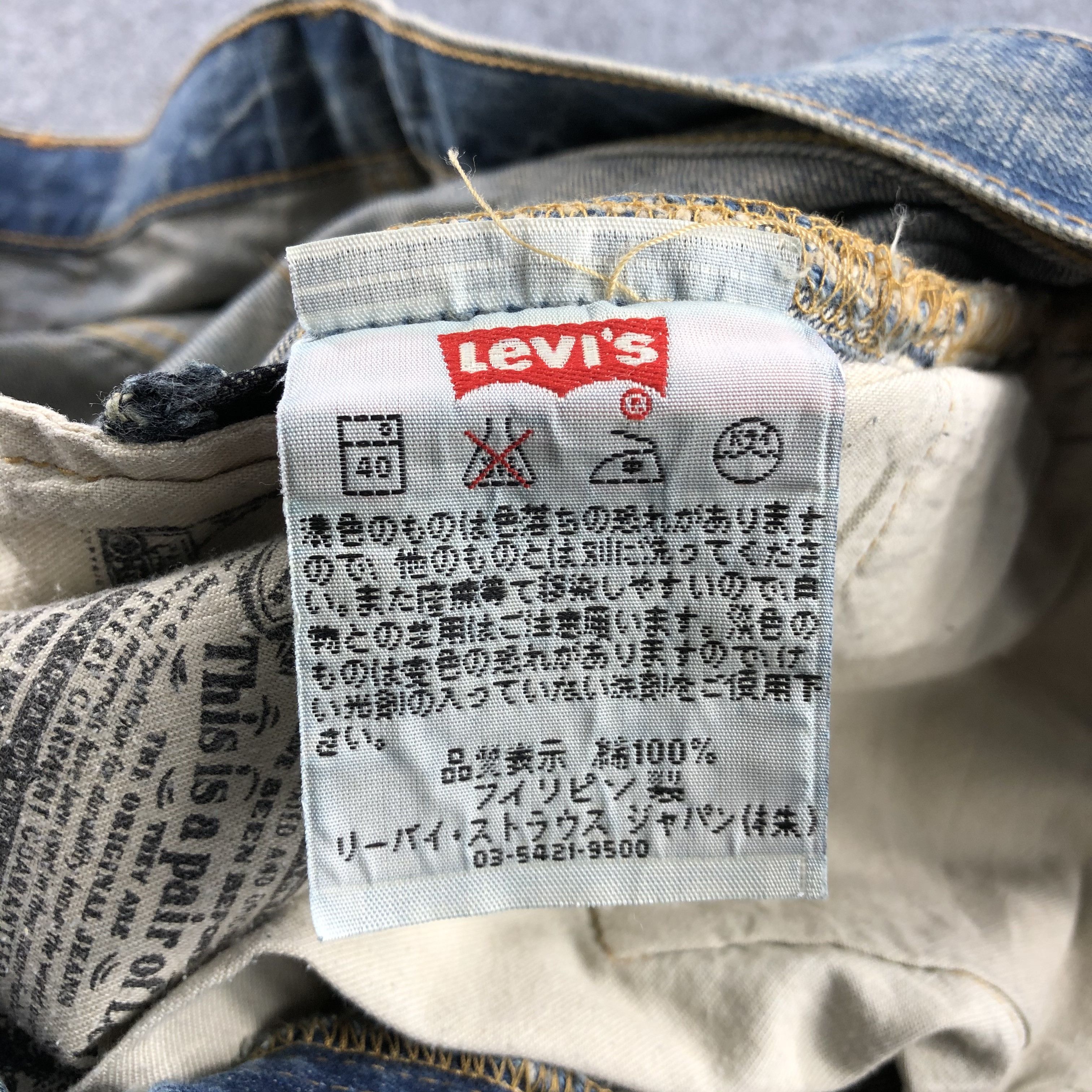 Levi's × Vintage Vintage 90s Distress Levis 501 Jeans-JM894 Size US 33 - 9 Thumbnail