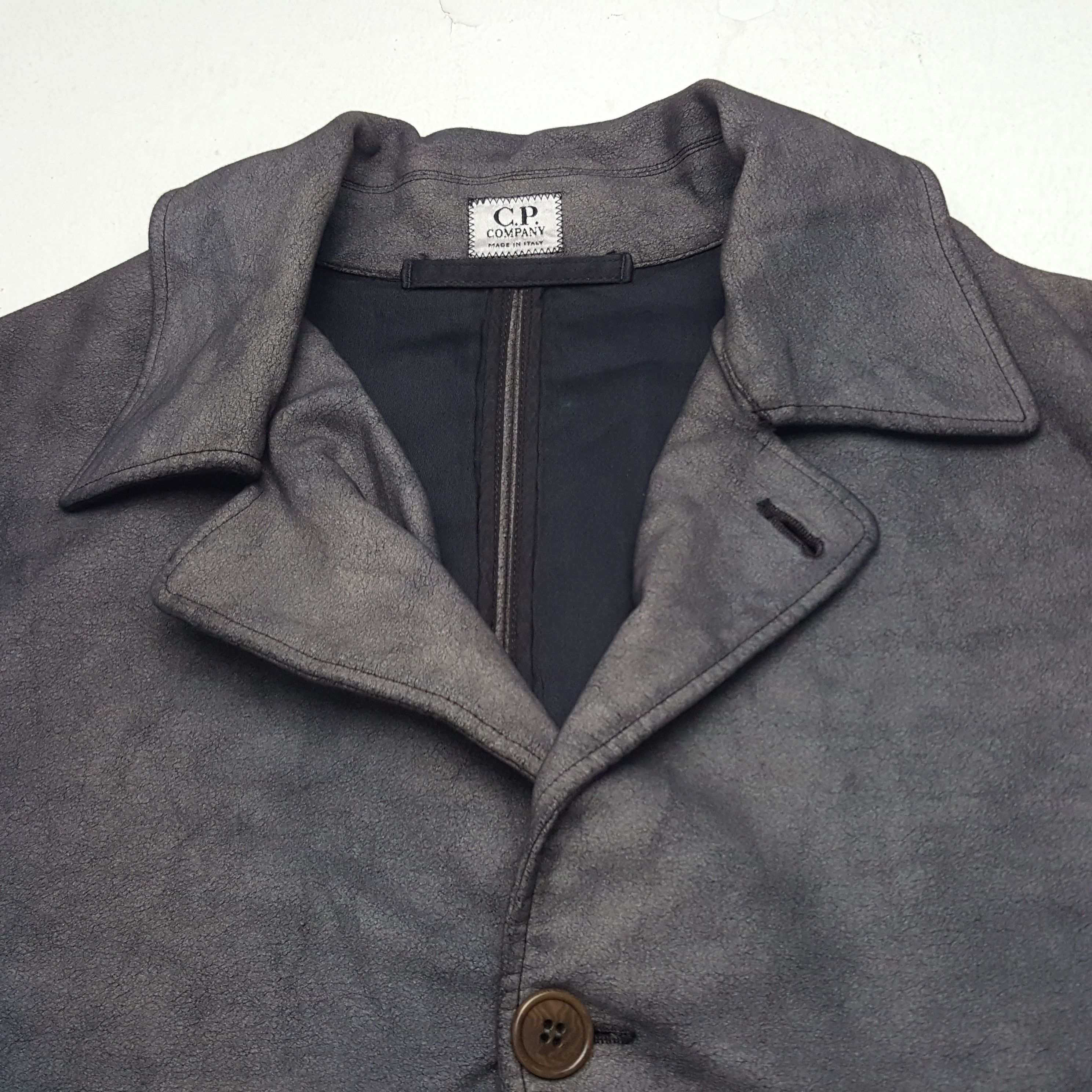 C.P. Company × Vintage Vintage CP Company Faded Style Trench Coat Jacket Size US M / EU 48-50 / 2 - 4 Thumbnail