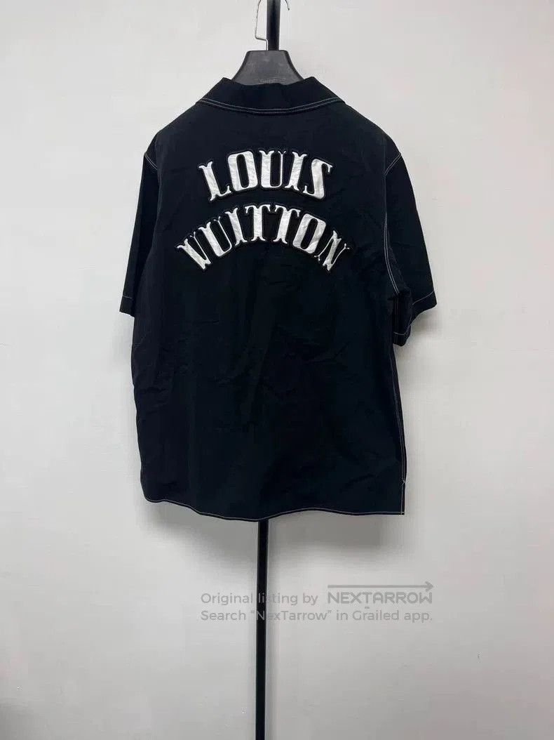 Louis Vuitton LOUIS VUITTON FW24 Logo Embroidered Shirt. Size US L / EU 52-54 / 3 - 2 Thumbnail