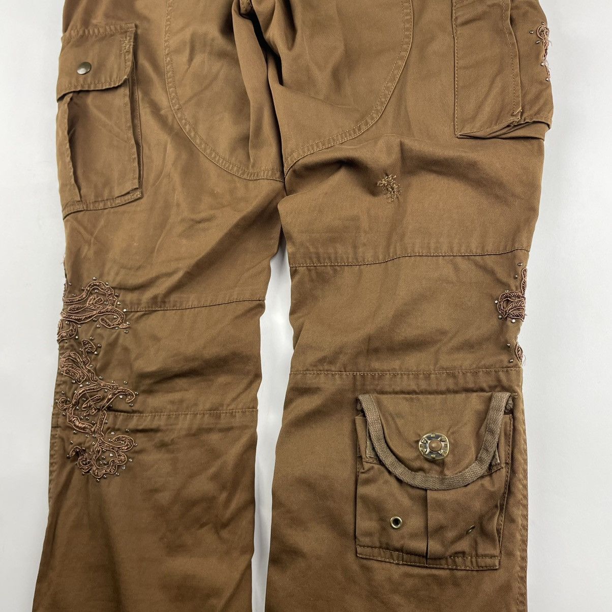 Polo Ralph Lauren Polo Ralph Lauren Pants Womens 6 Cargo Military Paratrooper Size 28" / US 6 / IT 42 - 18 Thumbnail