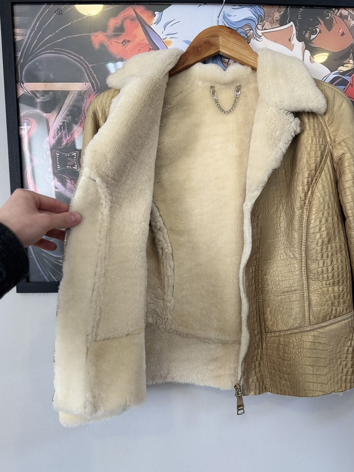If Six Was Nine Miss Sixty Y2K Fur Jacket ifsixwasnine LGB styled Japan Size M / US 6-8 / IT 42-44 - 8 Thumbnail