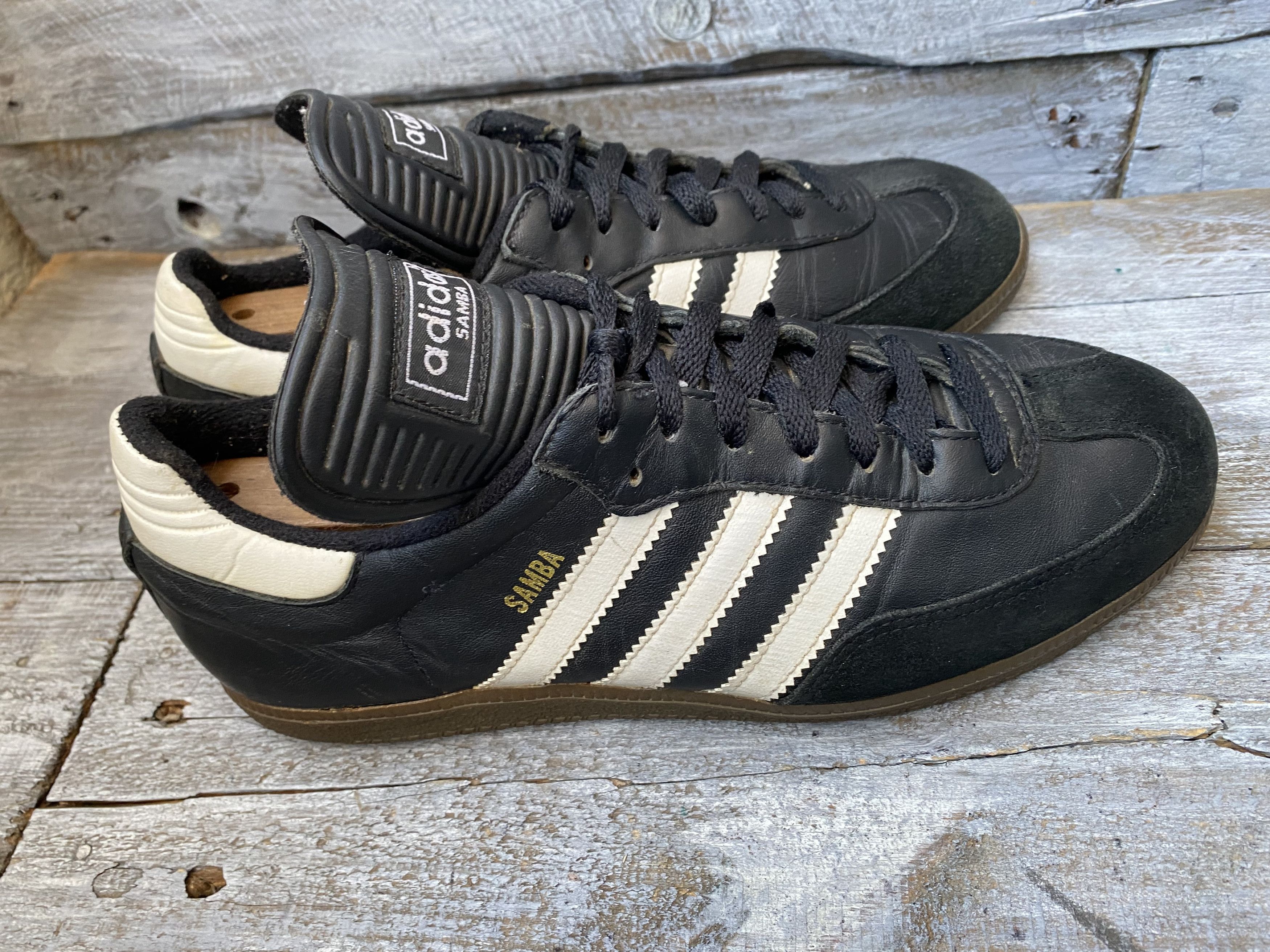 Adidas × Vintage 🔴Vintage Rare Adidas Samba long tongue low-top sneakers Size US 9 / EU 42 - 9 Thumbnail