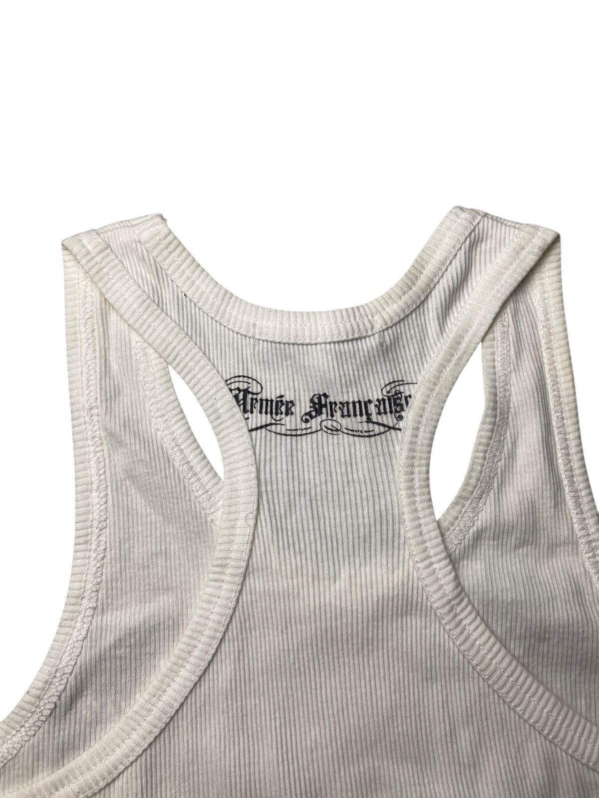 Hysteric Glamour × If Six Was Nine × Japanese Brand 2000's Armee Francaisee Poem Tanktop Size US XS / EU 42 / 0 - 5 Thumbnail
