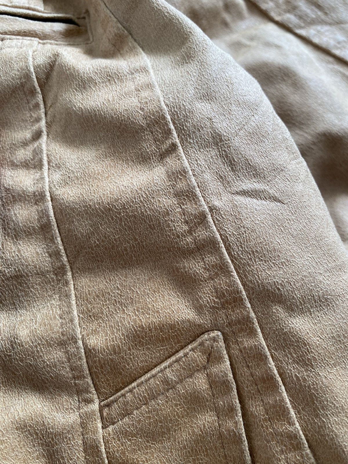 CABANE de ZUCCa 1990s - Cabane De Zucca Leather Fur Faux by Issey Miyake Size US M / EU 48-50 / 2 - 8 Thumbnail