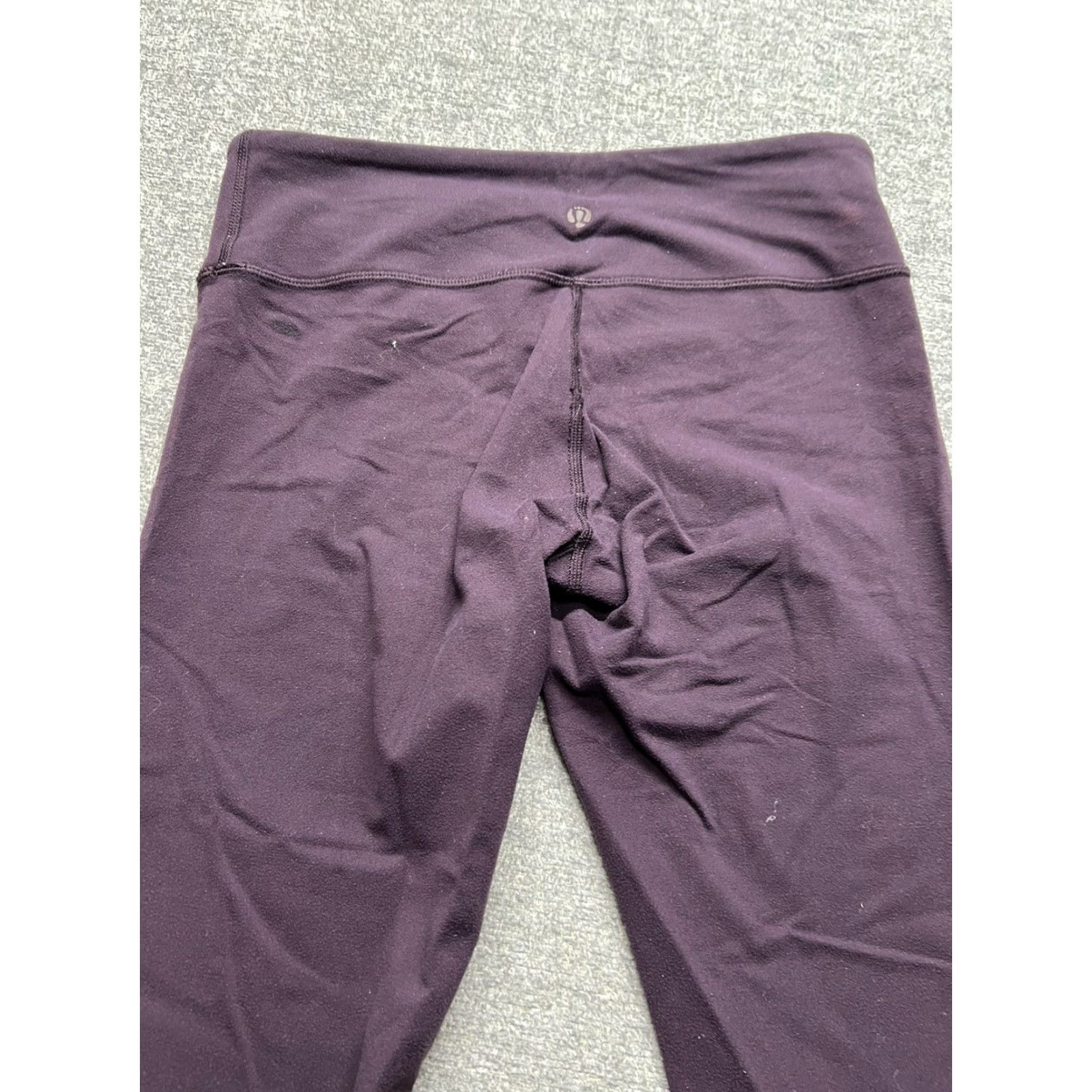 Lululemon Lululemon Maroon Red Train Times Crop Leggings 24” womens size 6 Size 28" / US 6 / IT 42 - 5 Thumbnail