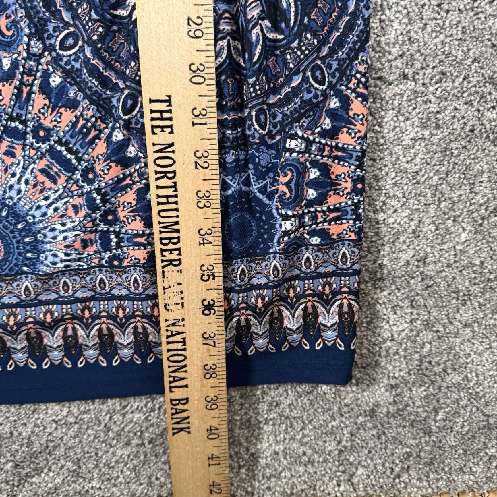 Vintage Maurices Dress Plus Sz 2 Knee Length Mandalas Boho Festival Summer Indie Casual Dress Size XXL / US 16-18 / IT 52-54 - 2 Thumbnail